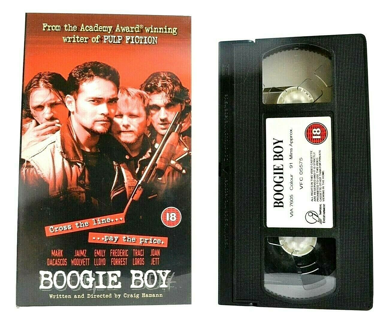 Boogie Boy (1998): A Craig Hamann Film - Action Thriller - Mark Dacascos - VHS-