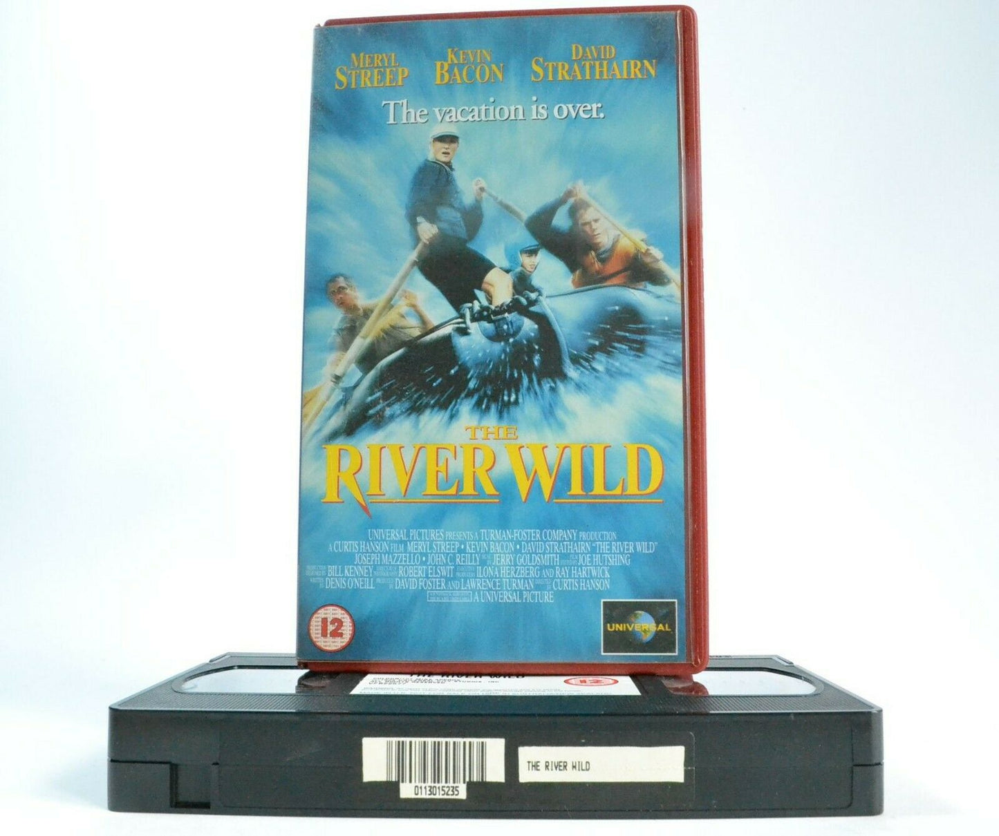 The River Wild (1994): Dramatic Adventure - Meryl Streep / Kevin Bacon - Pal VHS-