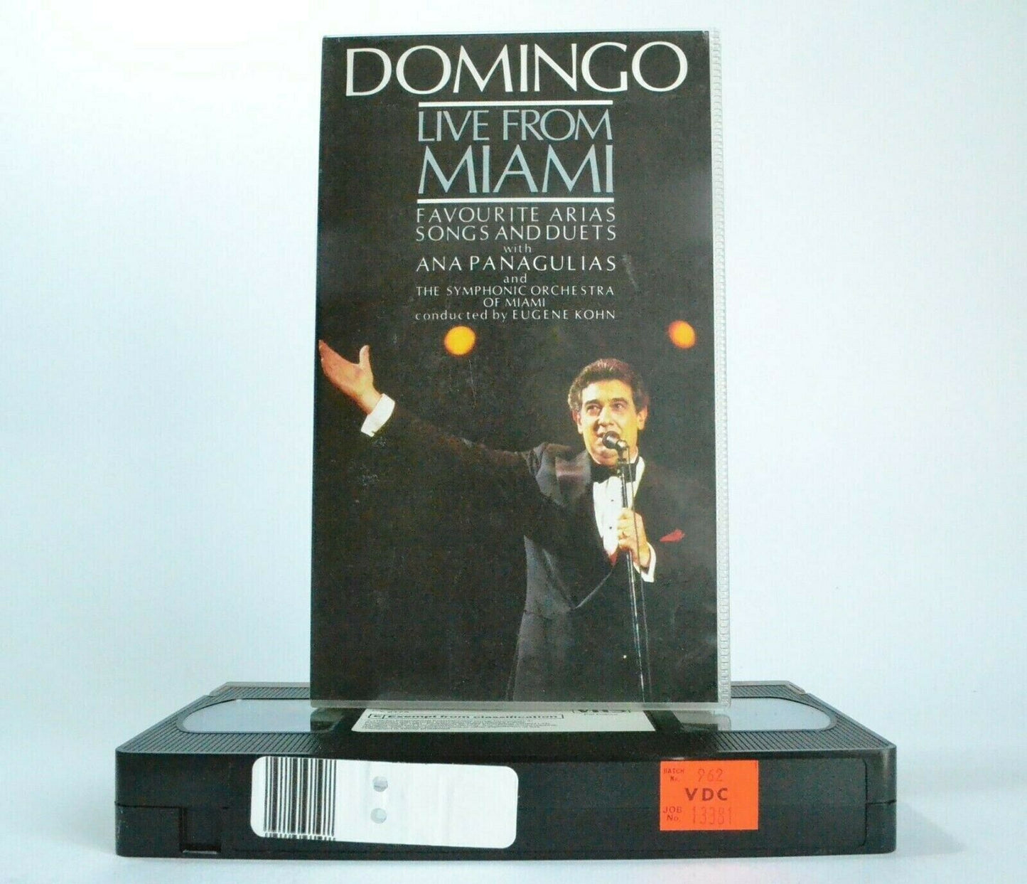 Placido Domingo: Live From Miami - Favourite Arias - Songs - Duets - Music - VHS-