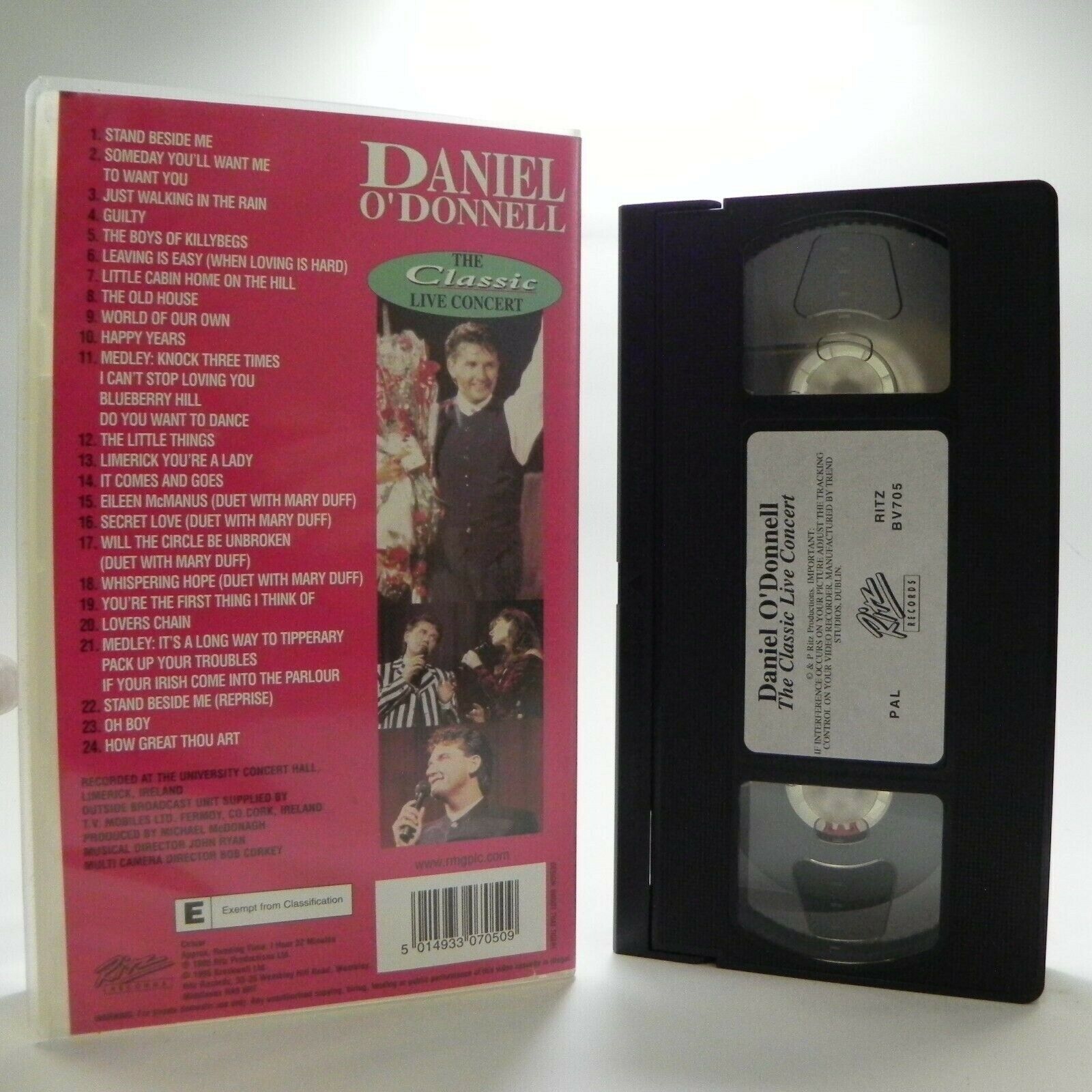 Daniel O'Donnell: Classic Live Concert - Greatest Hits - Music - Pal VHS-