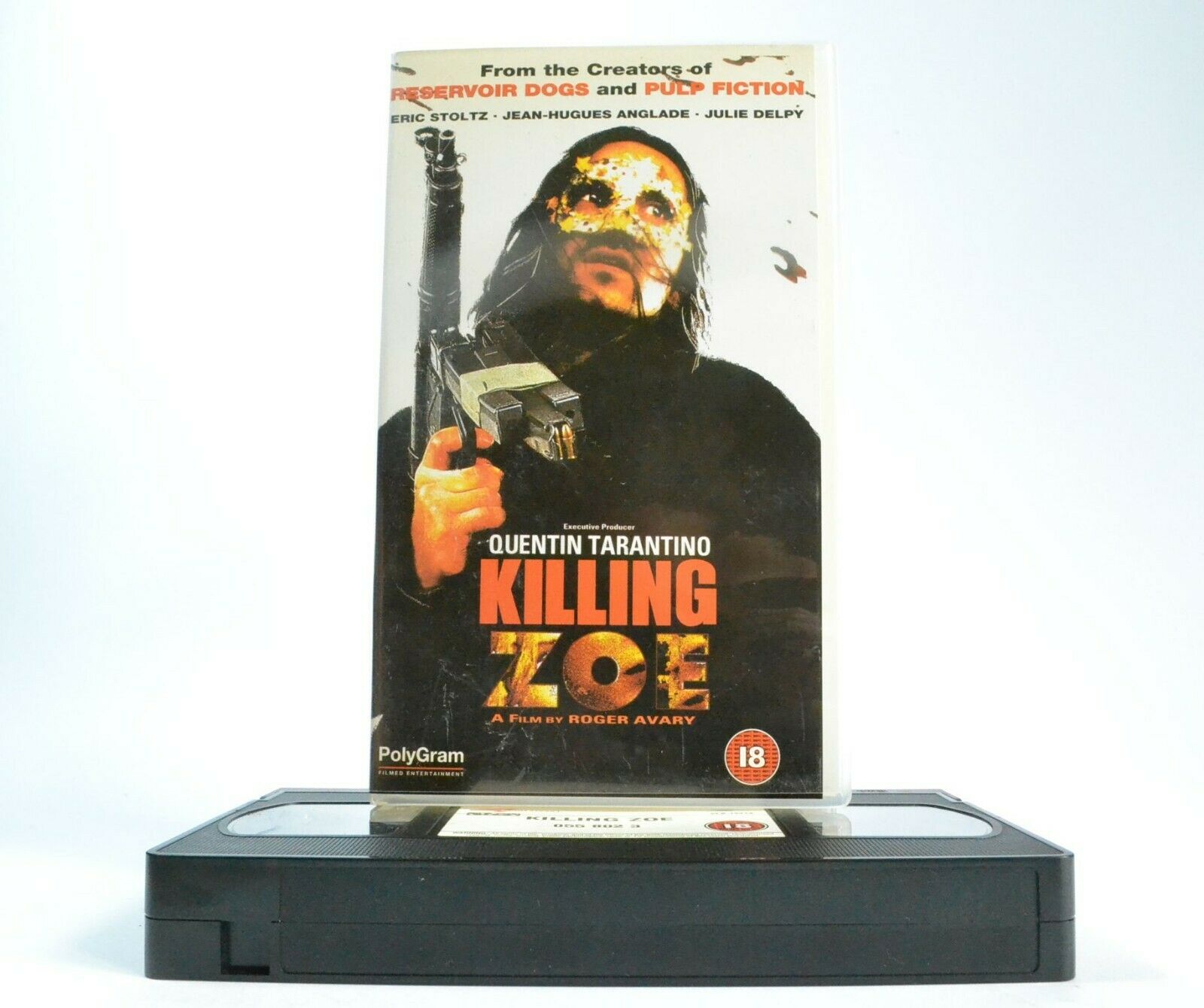 Killing Zoe (1993) - Action Thriller - [ Quentin Tarantino ] - Eric Stoltz - VHS-