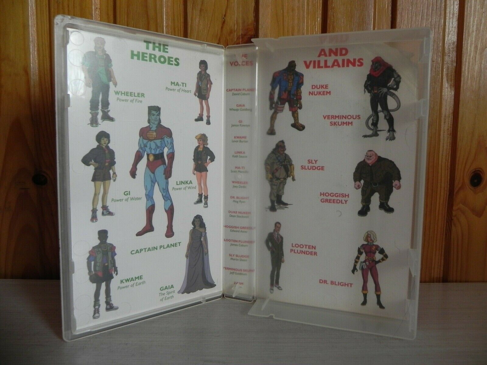 Captain Planet And The Planeteers - A Hero For Earth The Conqueror - Kids - VHS-