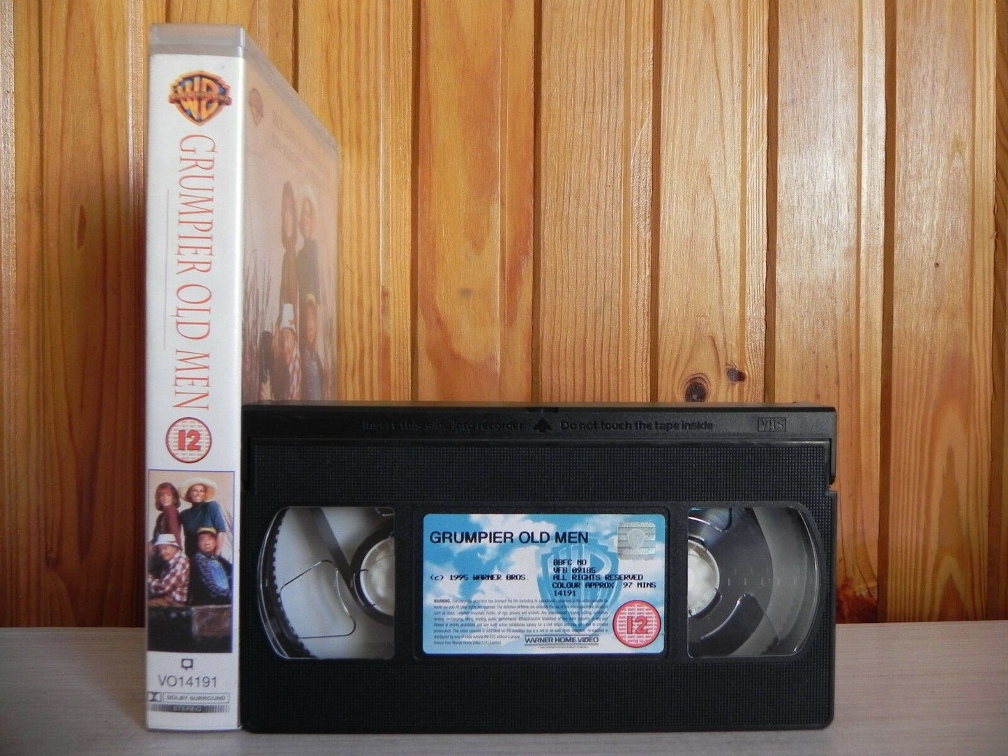 Grumpier Old Men - Warner Home - Comedy - Jack Lemon - Walter Matthau - VHS-