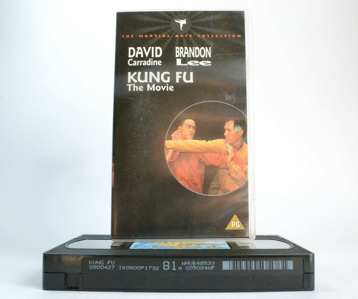 Kung Fu: The Movie - (1986) Made For T.V. - Martial Artist - Brandon Lee - VHS-