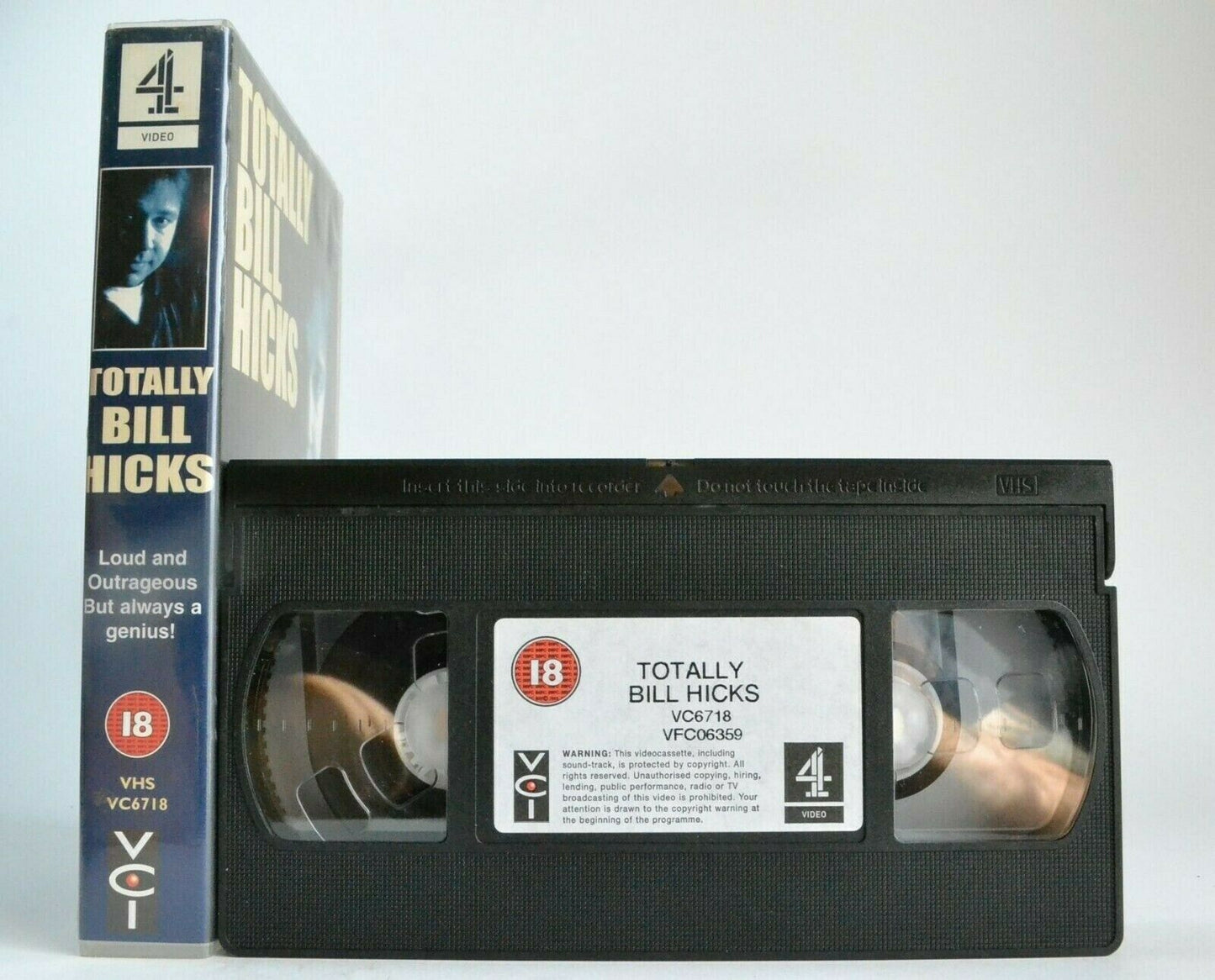 Totally Bill Hicks -'Revelations'- Stand-Up - Dominion Theatre/London - Pal VHS-