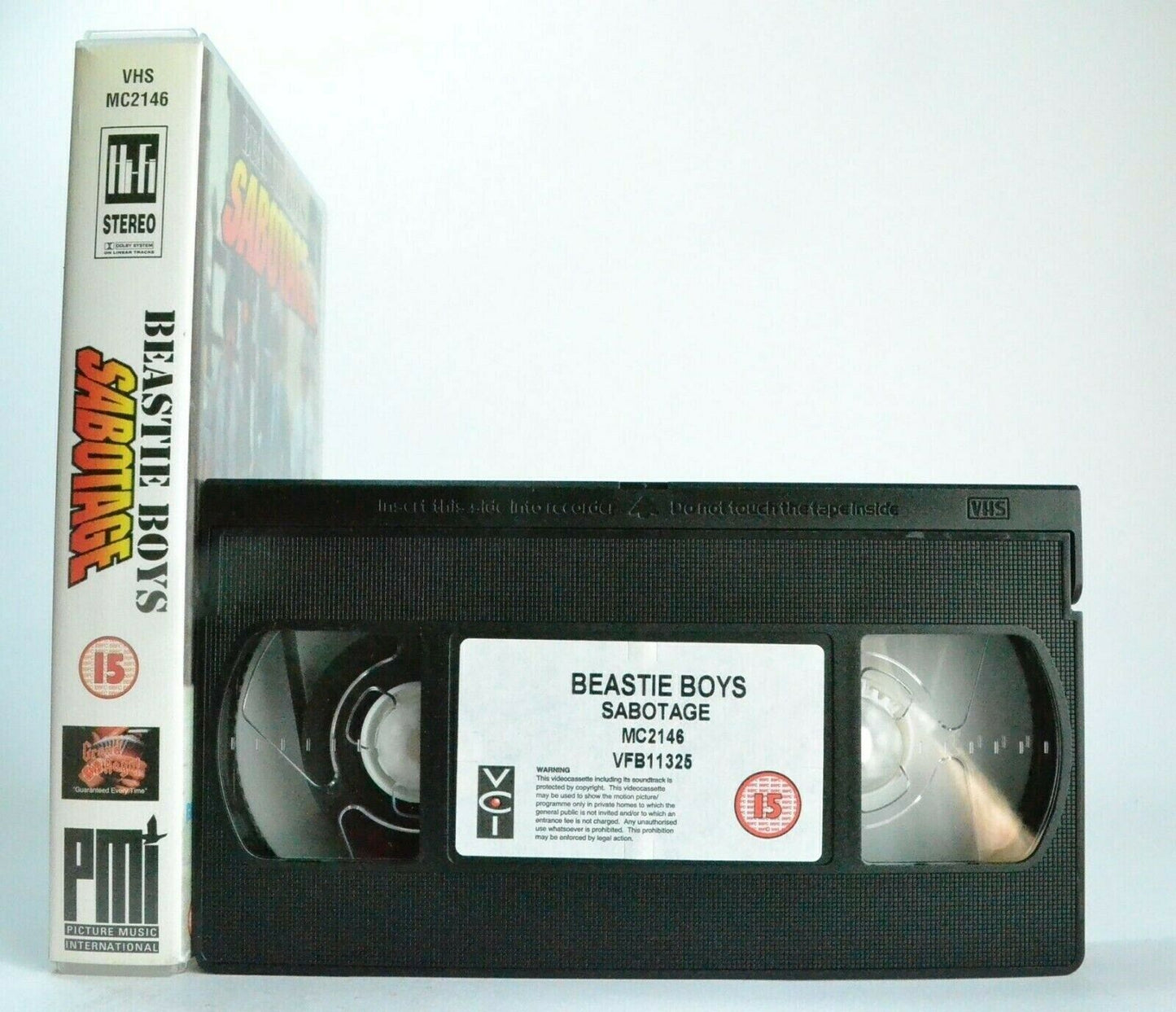 Beastie Boys: Sabotage - Music Videos - Live Performances - Rap Band - Pal VHS-