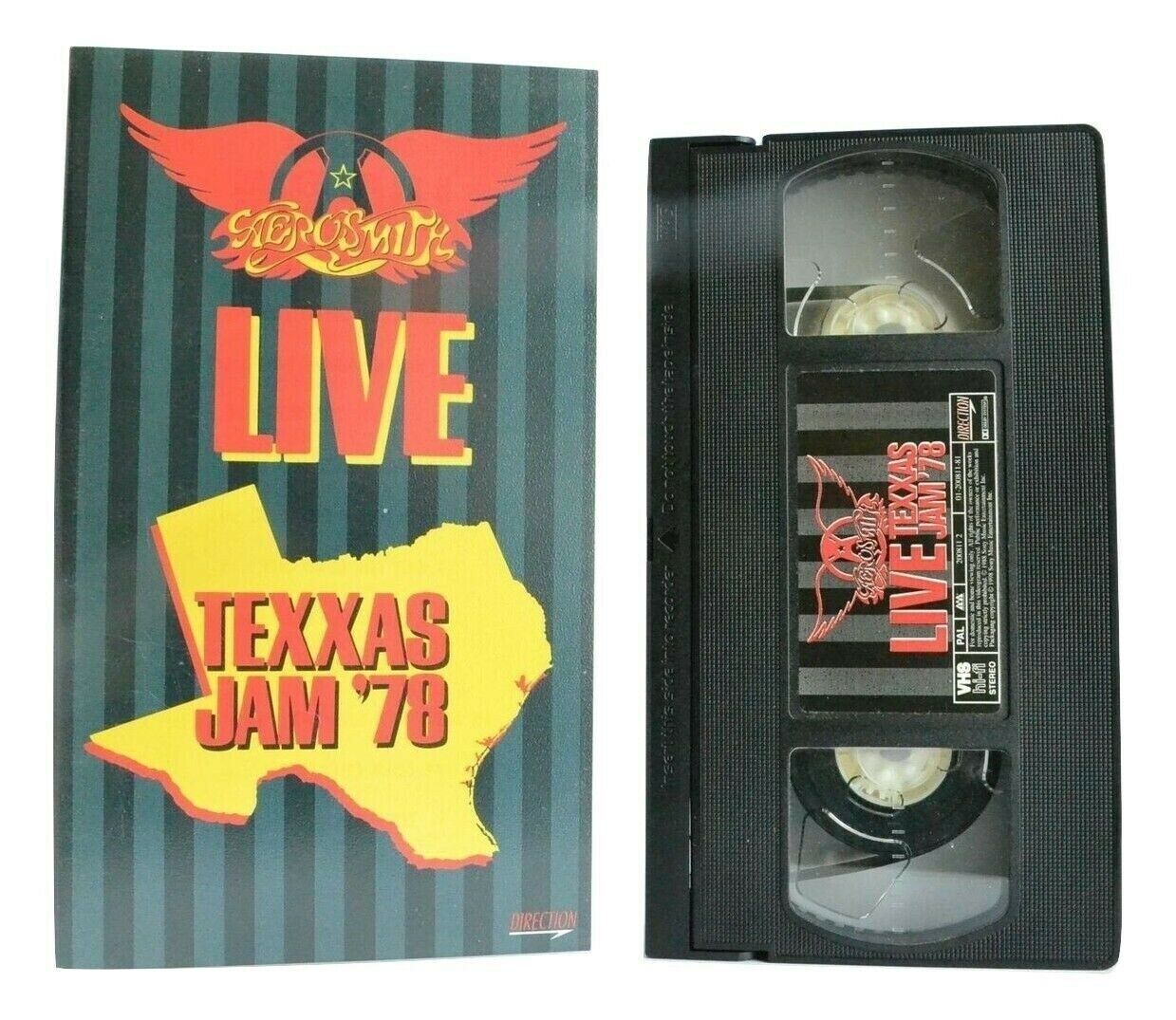 Areosmith: Live Texxas Jam'78 - Classic Rock Band - Steven Tyler - Music - VHS-