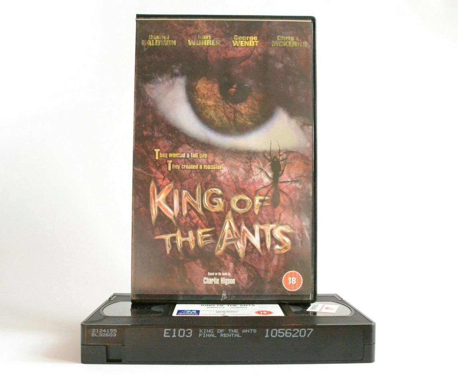 King Of The Ants: (2003) Thriller - Large Box - How To Create A Monster - VHS-