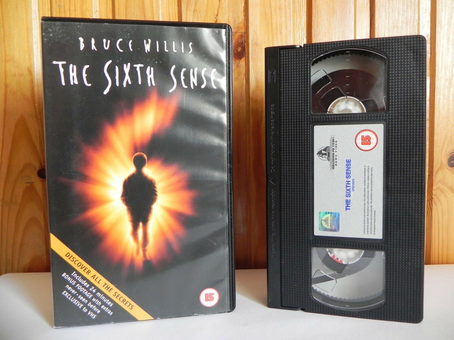 The Sixth Sense - 24 Mins Bonus VHS - Hollywood - Thriller - Bruce Willis - VHS-