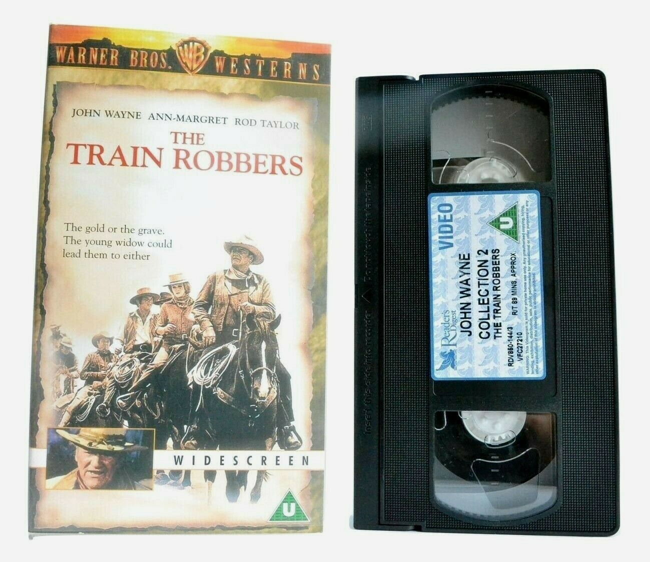 The Train Robbers (1972): Western Classic - Widescreen - John Wayne - Pal VHS-