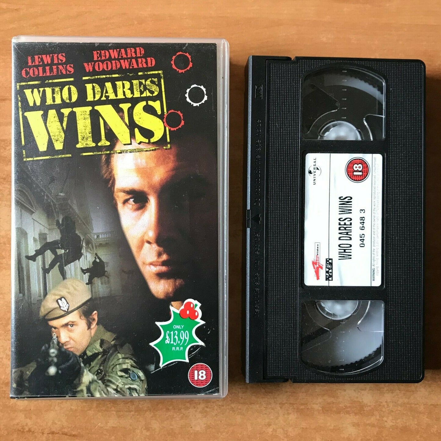 Who Dares Wins; SAS Action - Thriller - Lewis Collins / Edward Woodward - VHS-