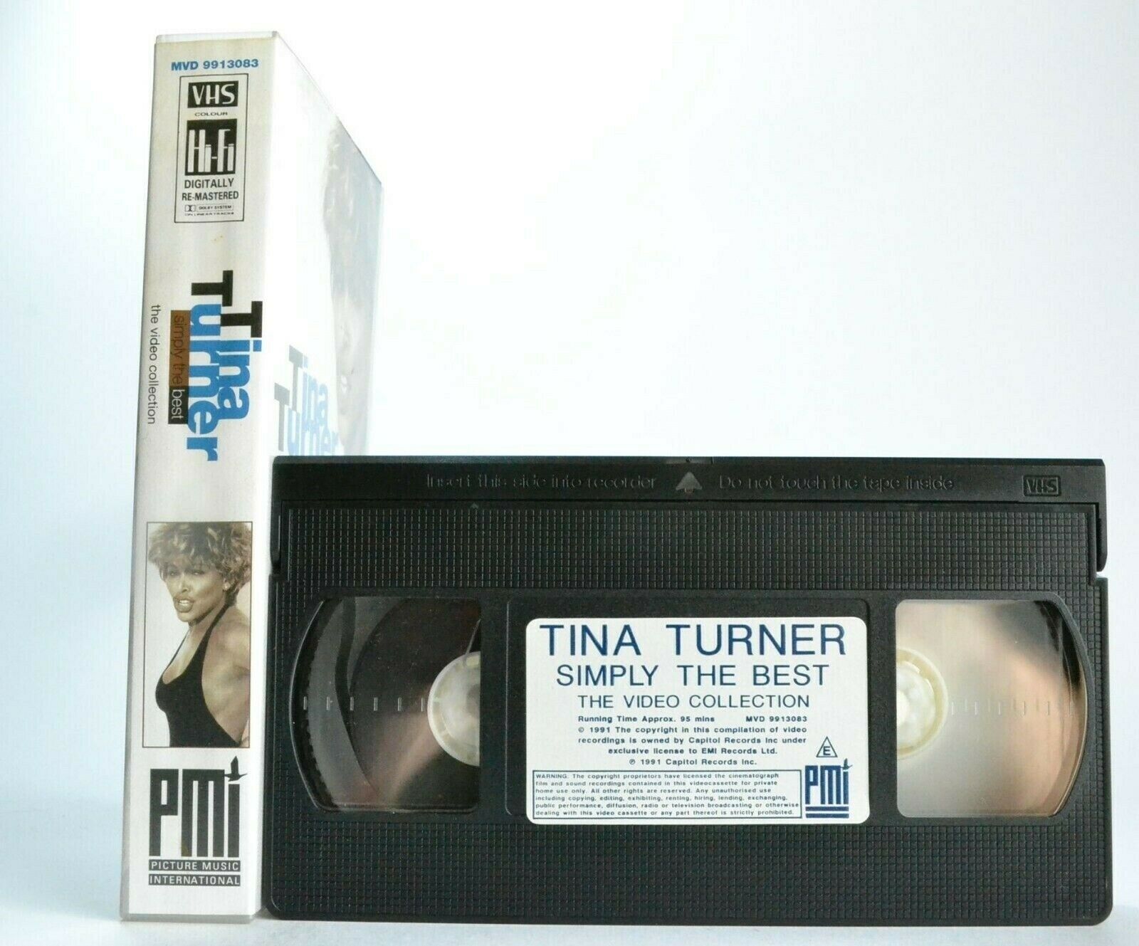 Tina Turner: Simply The Best - Video Collection -'Private Dancer'- Music - VHS-