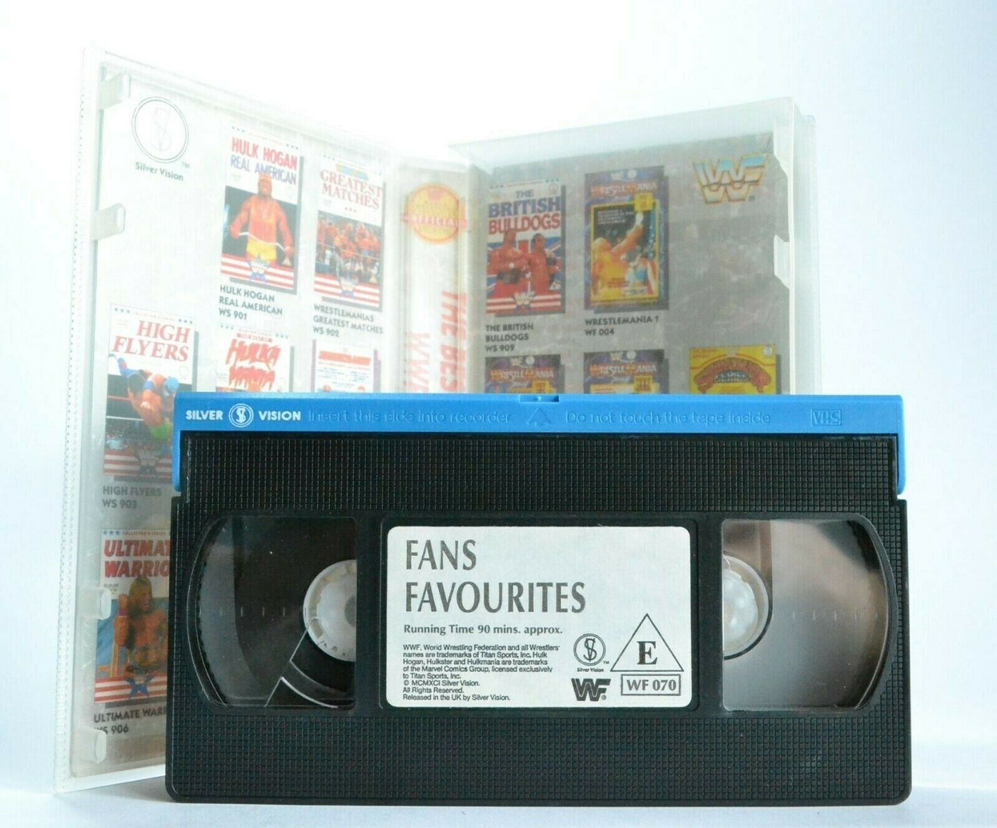 WWF Fan Favourites: Collector's Series - Wrestling - Ultimate Warrior - Pal VHS-