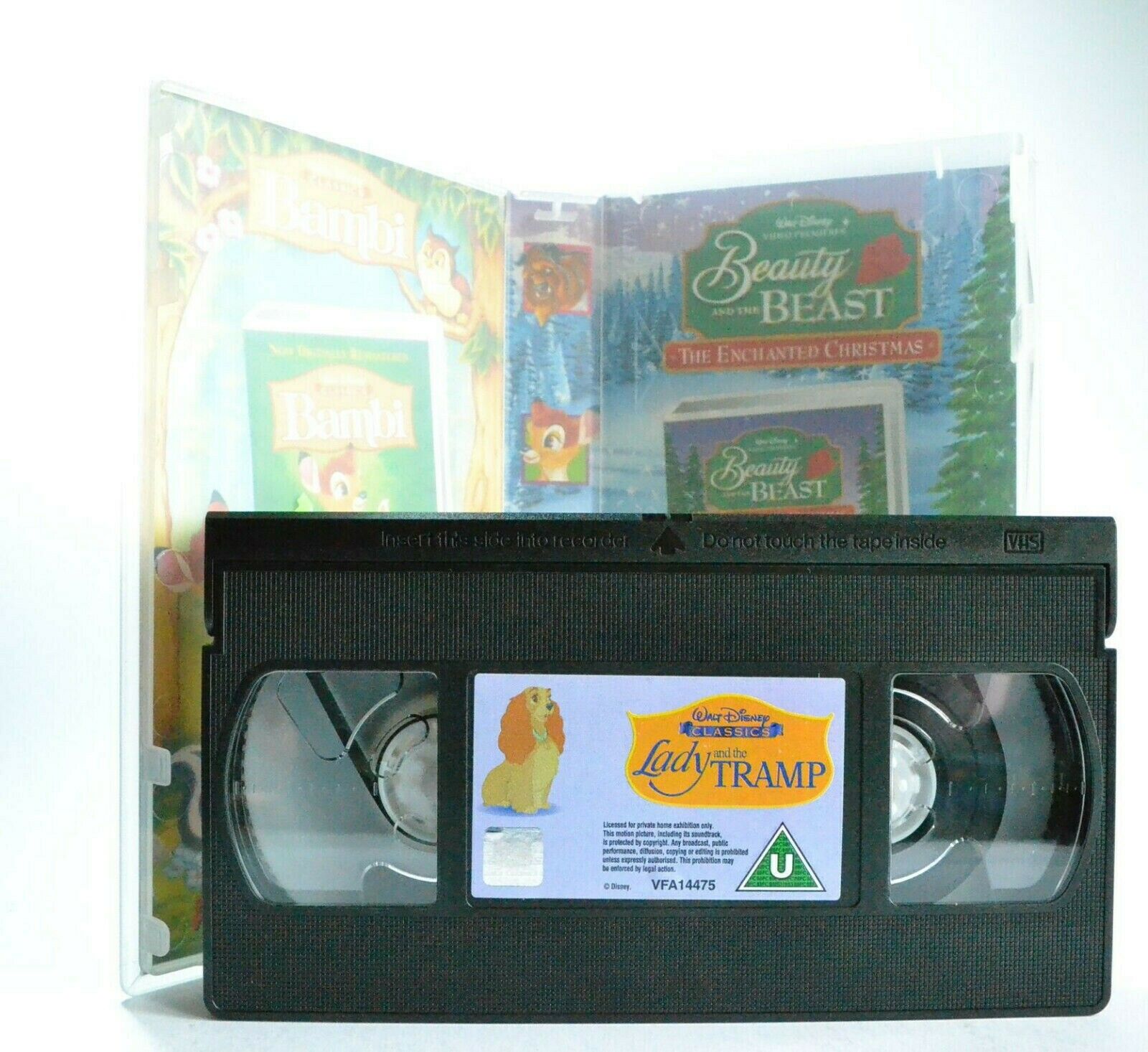 Lady And The Tramp: Digitally Mastered - Walt Disney Classic - Children's - VHS-