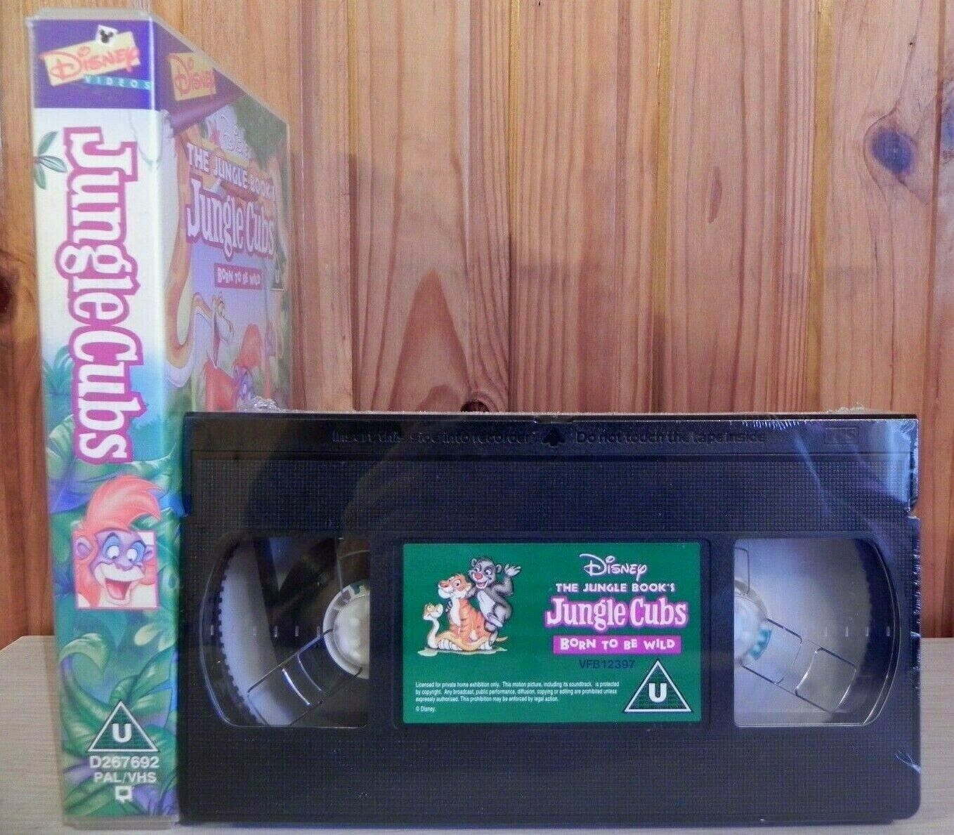 Jungle Book: Jungle Cubs - Disney - Brand New Sealed - Children's - Pal VHS-