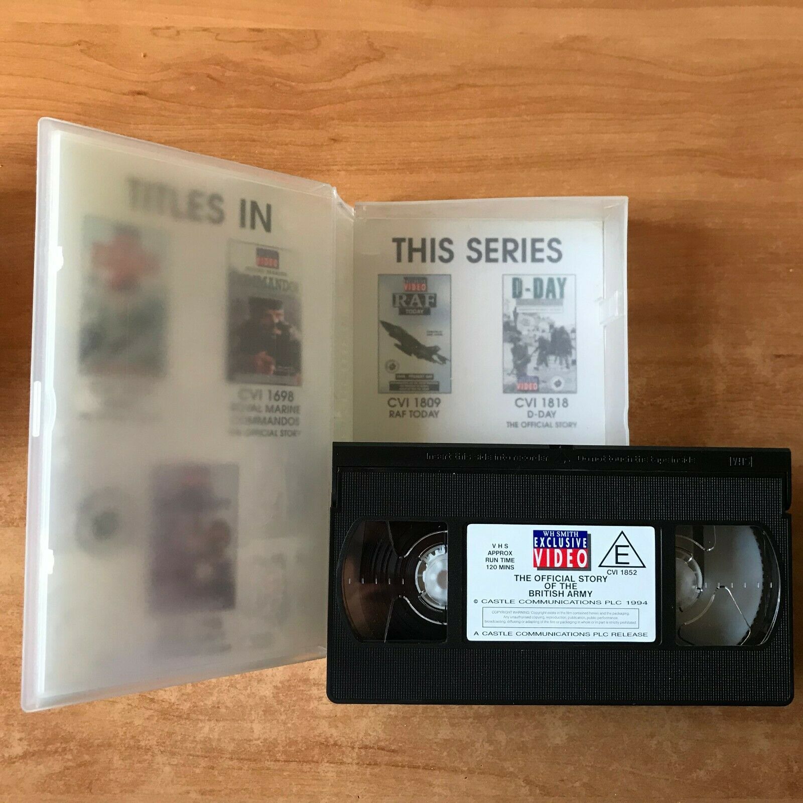 The Official Story Of The British Army: A Thin Red Line [General Guthrie] VHS-