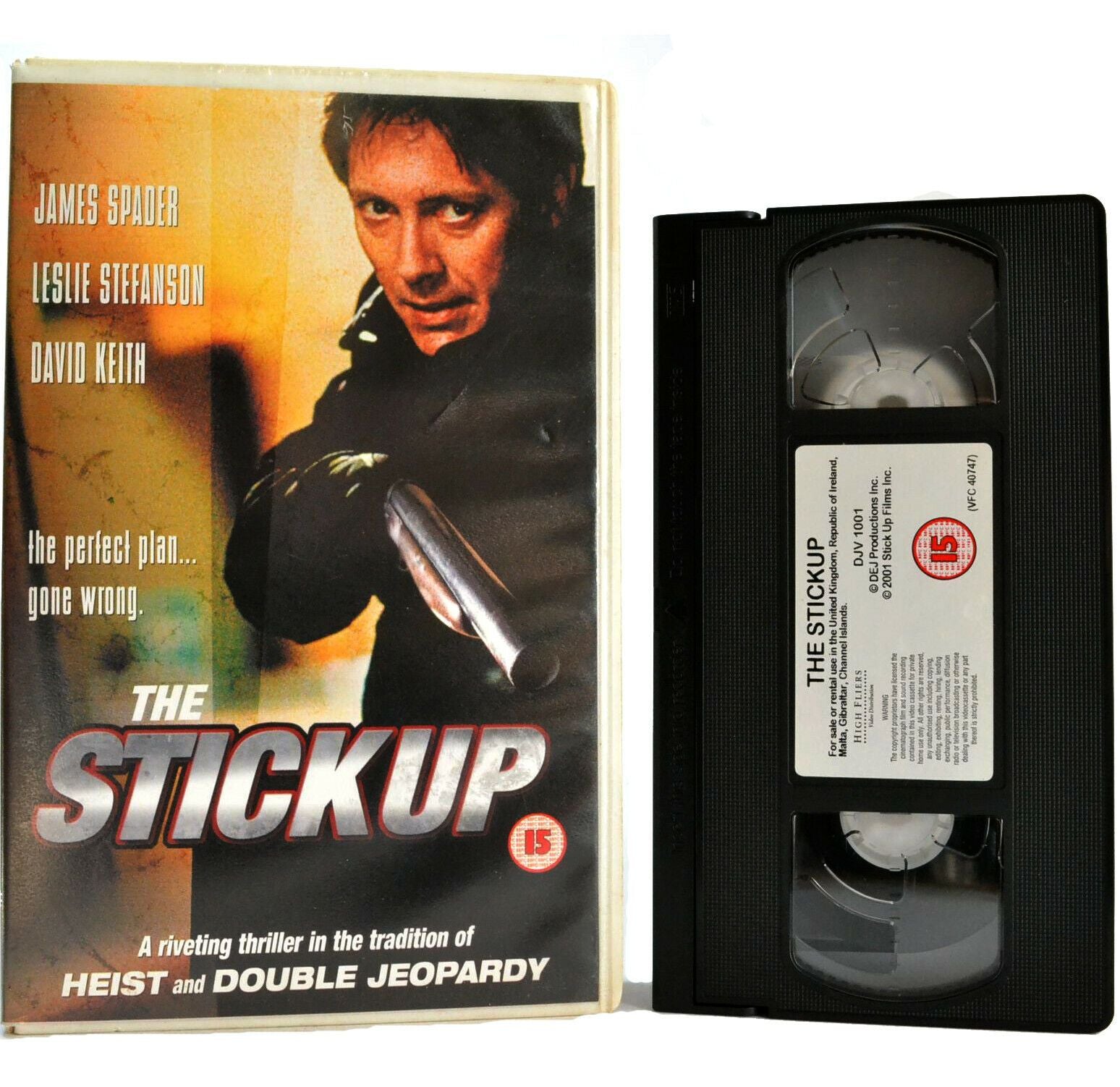 The Stickup: Thriller (2001) - Large Box - Road Movie - James Spader - Pal VHS-