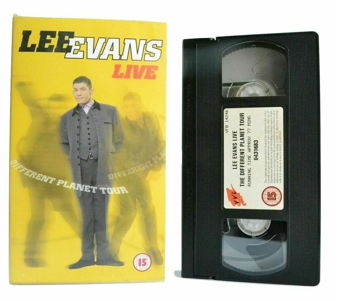 Lee Evans: Different Planet Tour - Physical Comedy - Lyric Theatre/London - VHS-