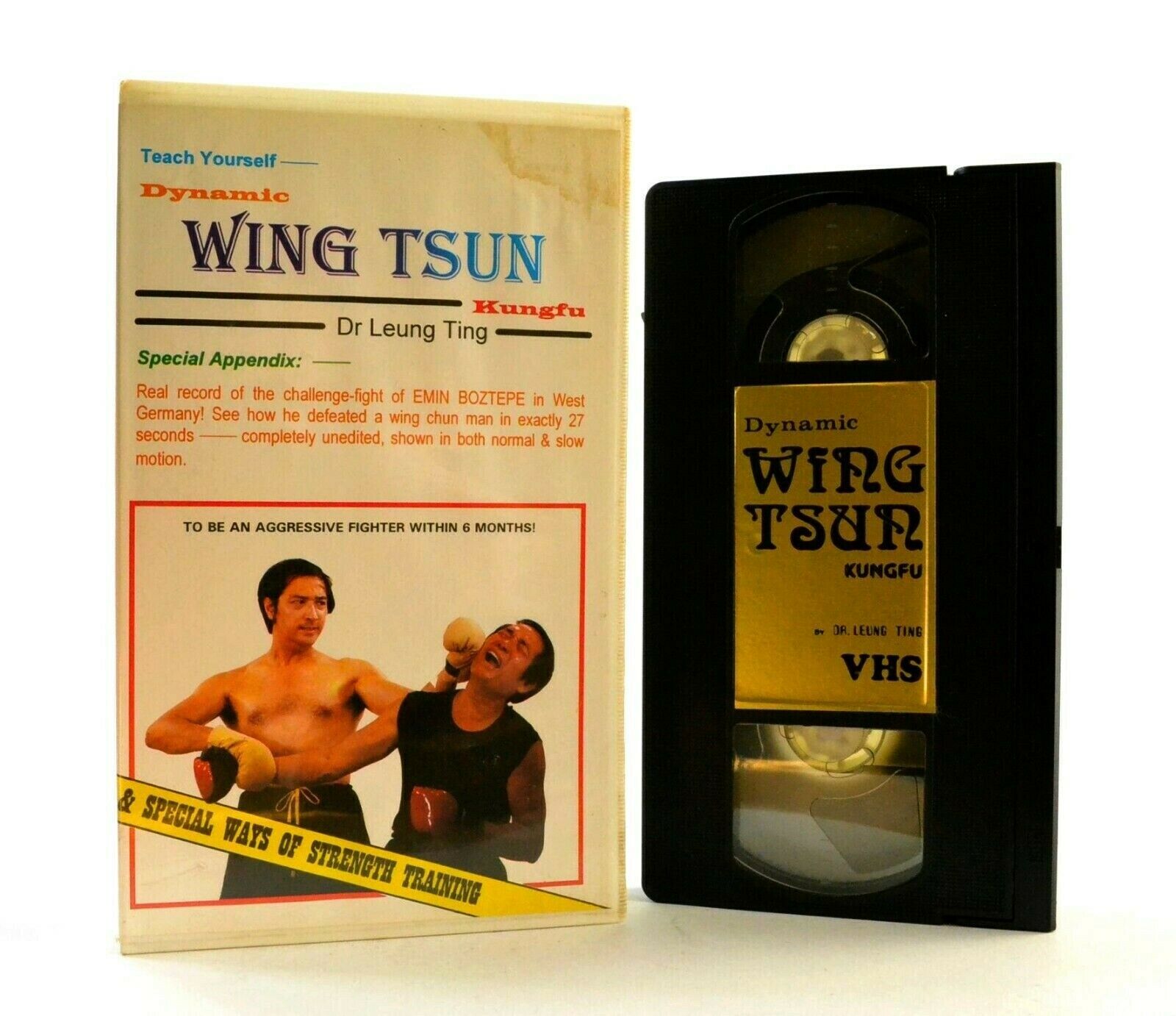 Dynamic Wing Tsun Kungfu: By Dr.Leung Ting - Special Ways Of Training - Pal VHS-