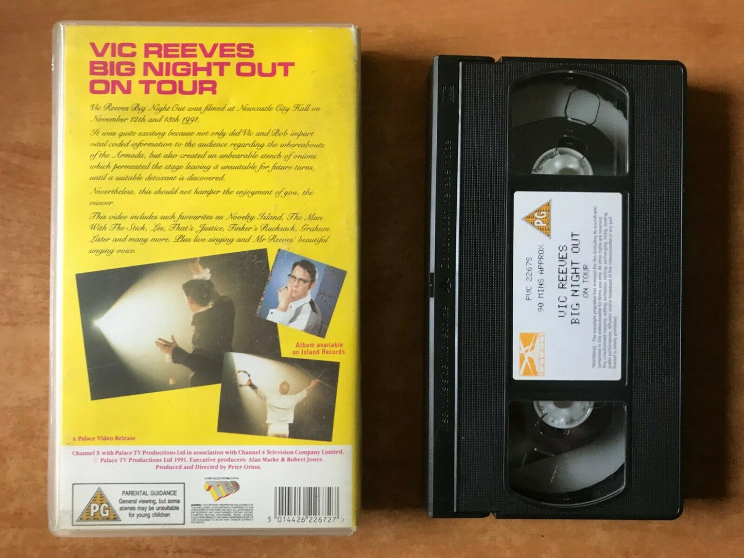 Vic Reeves: Big Night Out On Tour - (1991) Newcastle City Hall - Concert - VHS-