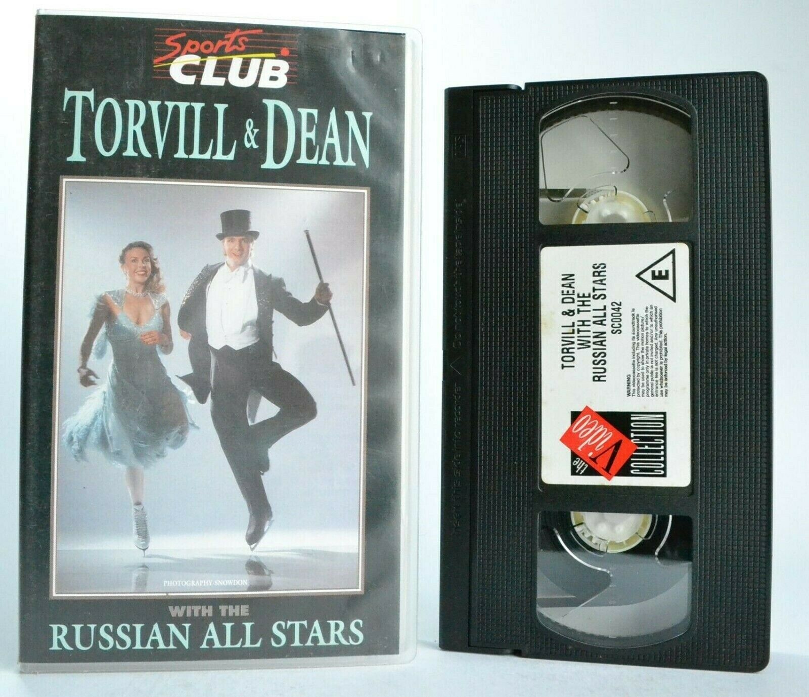 Torvill And Dean: With The Russian All Stars - Professional Champions - Pal VHS-