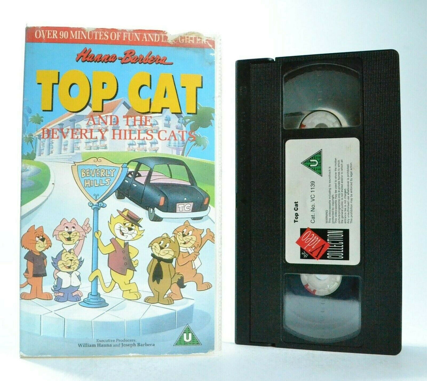 Top Cat And The Beverly Hills Cats: (1988) Hanna-Barbera - Animated - Kids - VHS-