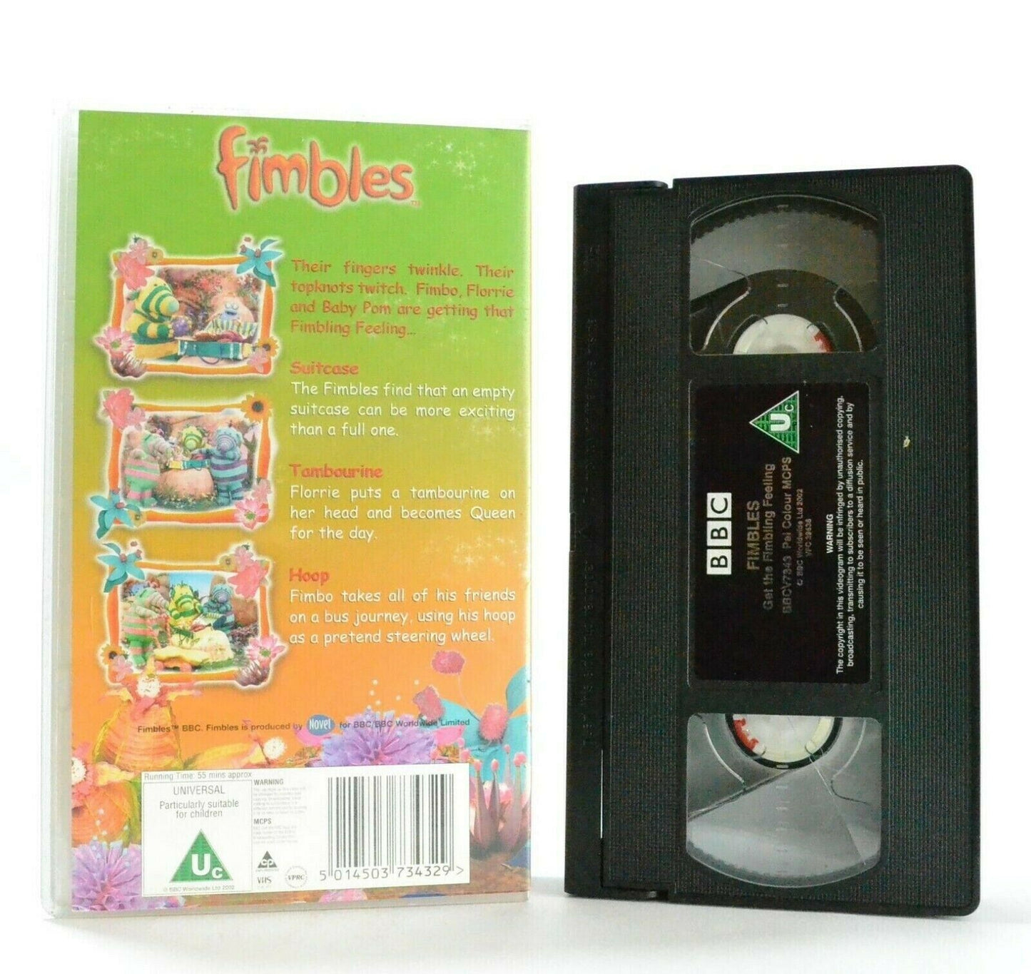 Fimbles: Get The Fimbling Feeling - BBC Children's Classic - Educational - VHS-