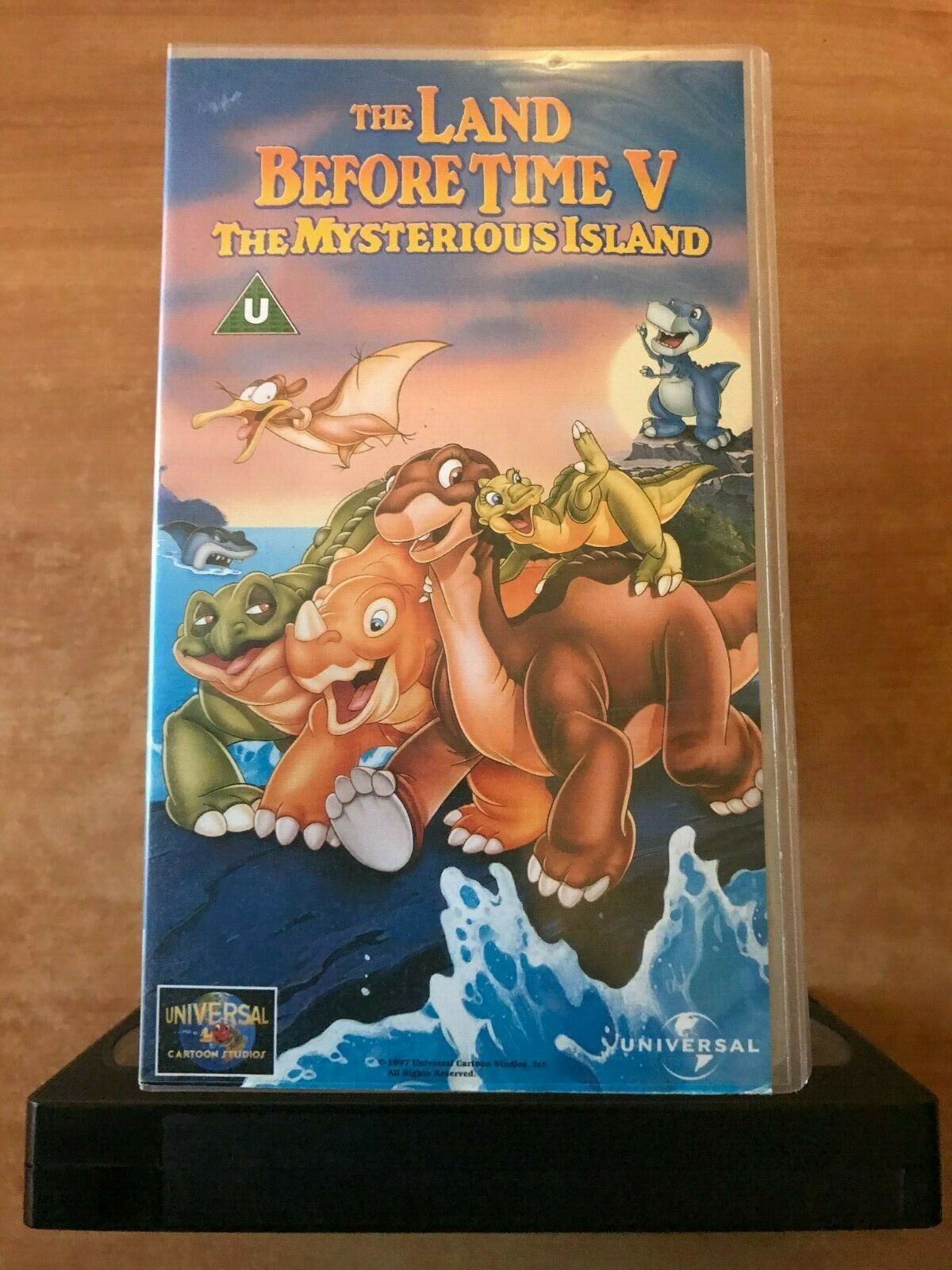 The Land Before Time 5: The Mysterious Island - Animated - Children's - Pal VHS-