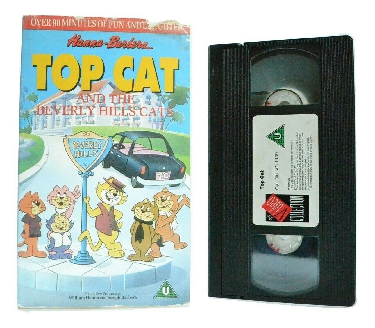 Top Cat And The Beverly Hills Cats: (1988) Hanna-Barbera - Animated - Kids - VHS-