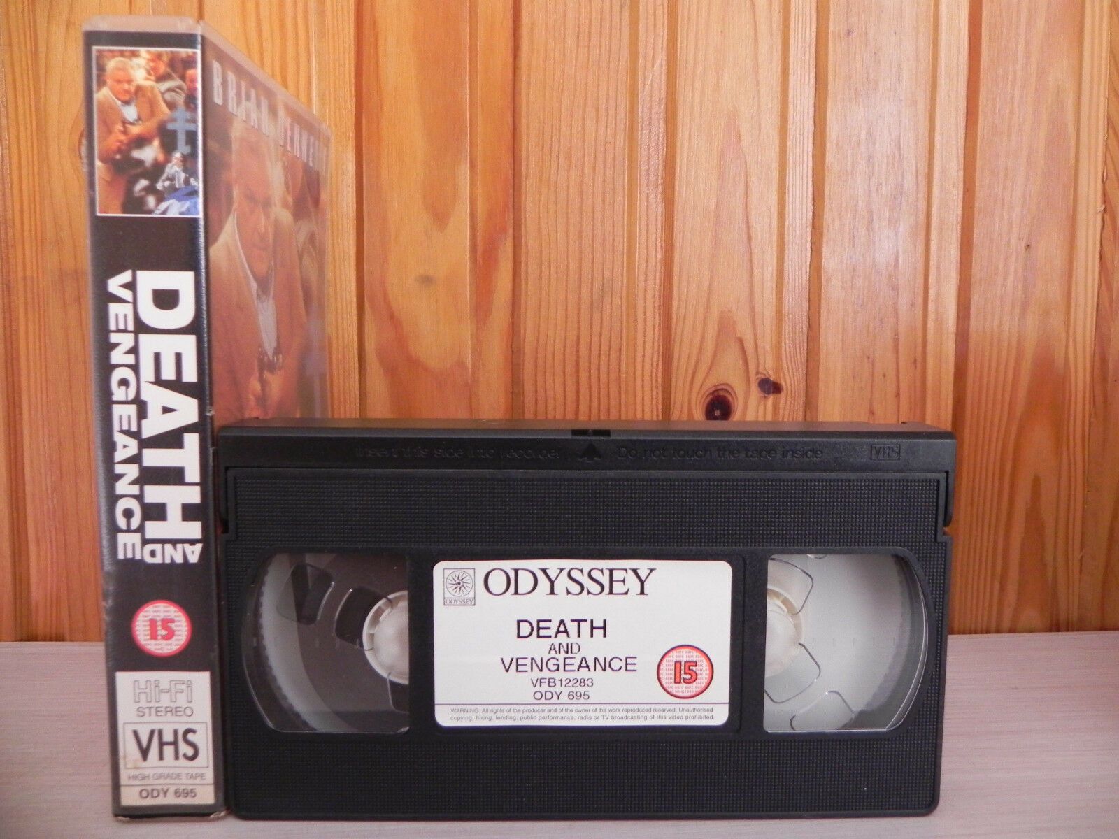 Death And The Vengeance - Odyssey - Thriller - True Story - Brian Dennehy - VHS-