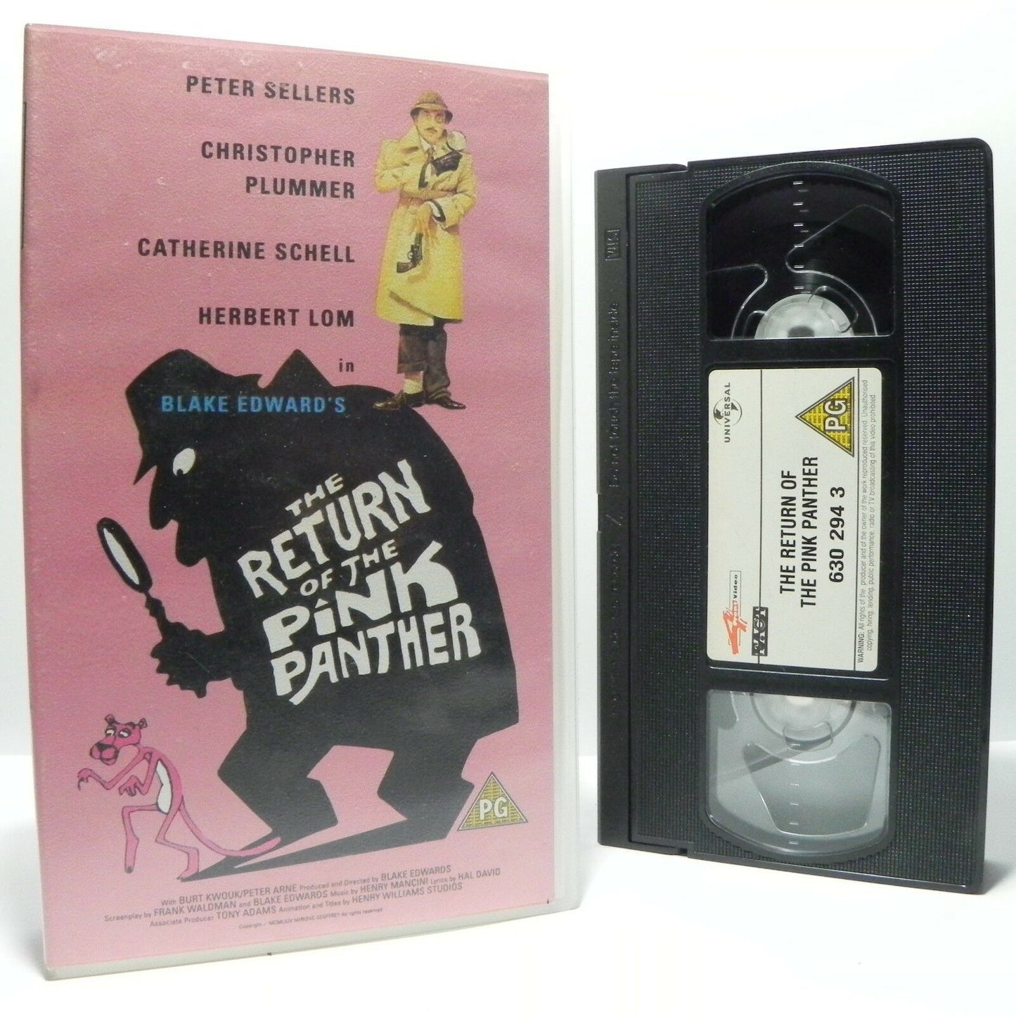 The Return Of The Pink Panther: Classic Movie - P.Sellers/C.Plummer - Pal VHS-