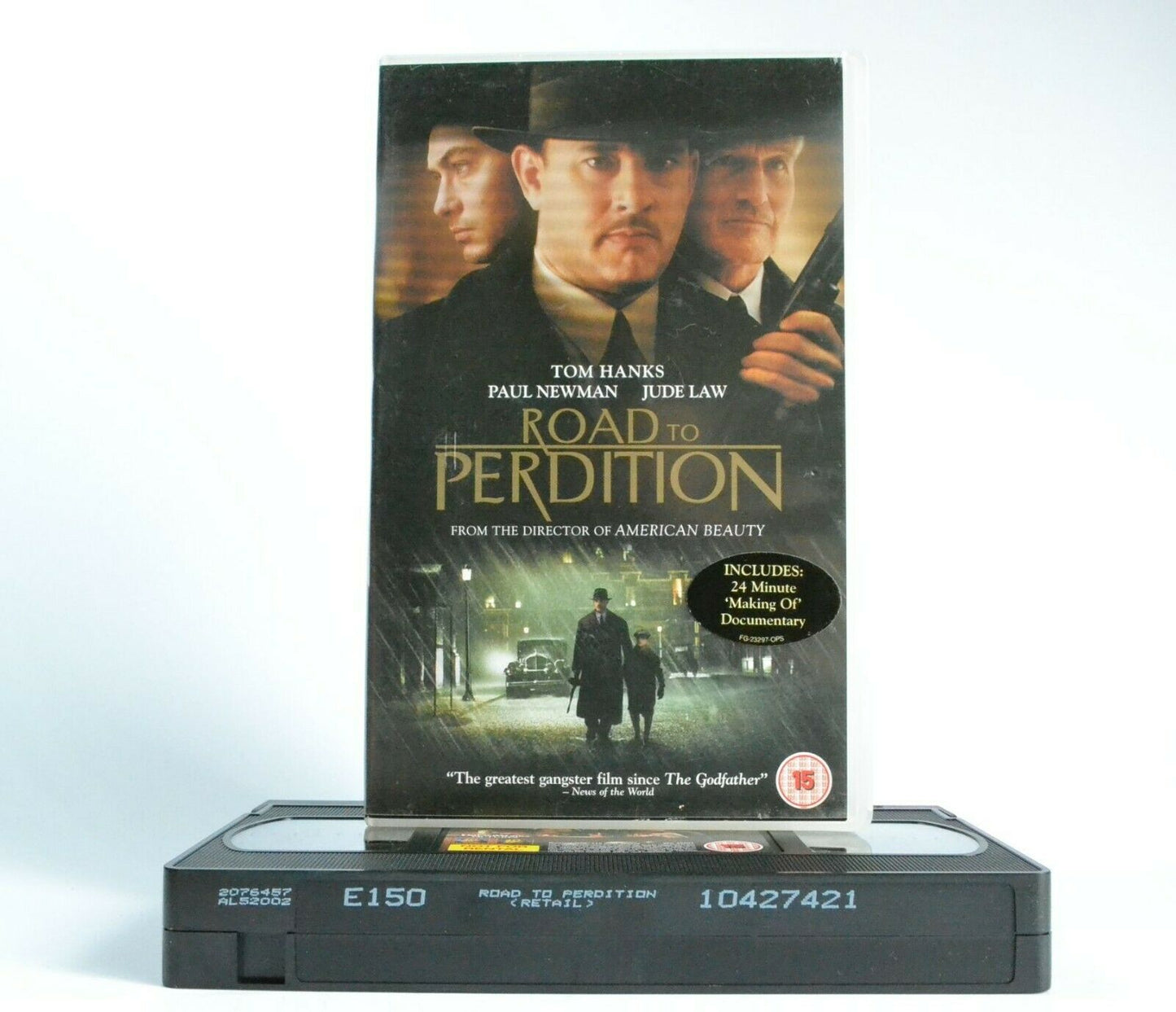 Road To Perdition: Based On M.A.Collins Graphic Novel - Crime Action - Pal VHS-