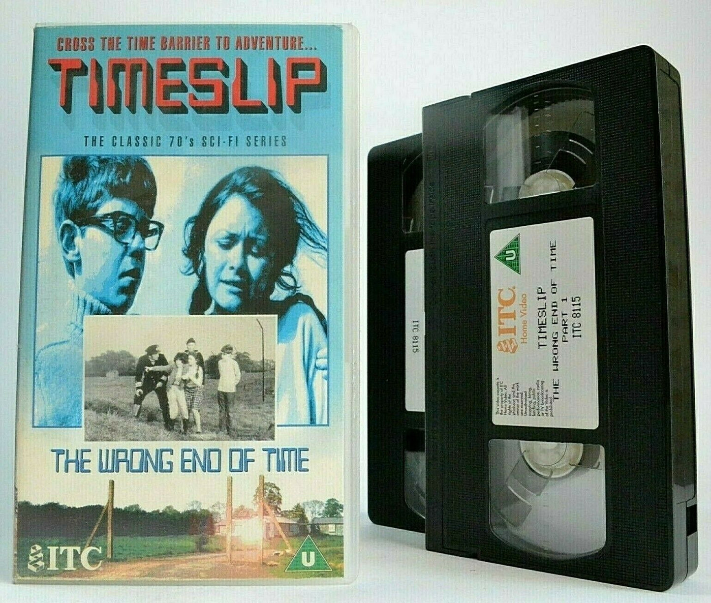 Timeslip: The Wrong End Of Time - ITC Sci-Fi Series - Black And White - Pal VHS-