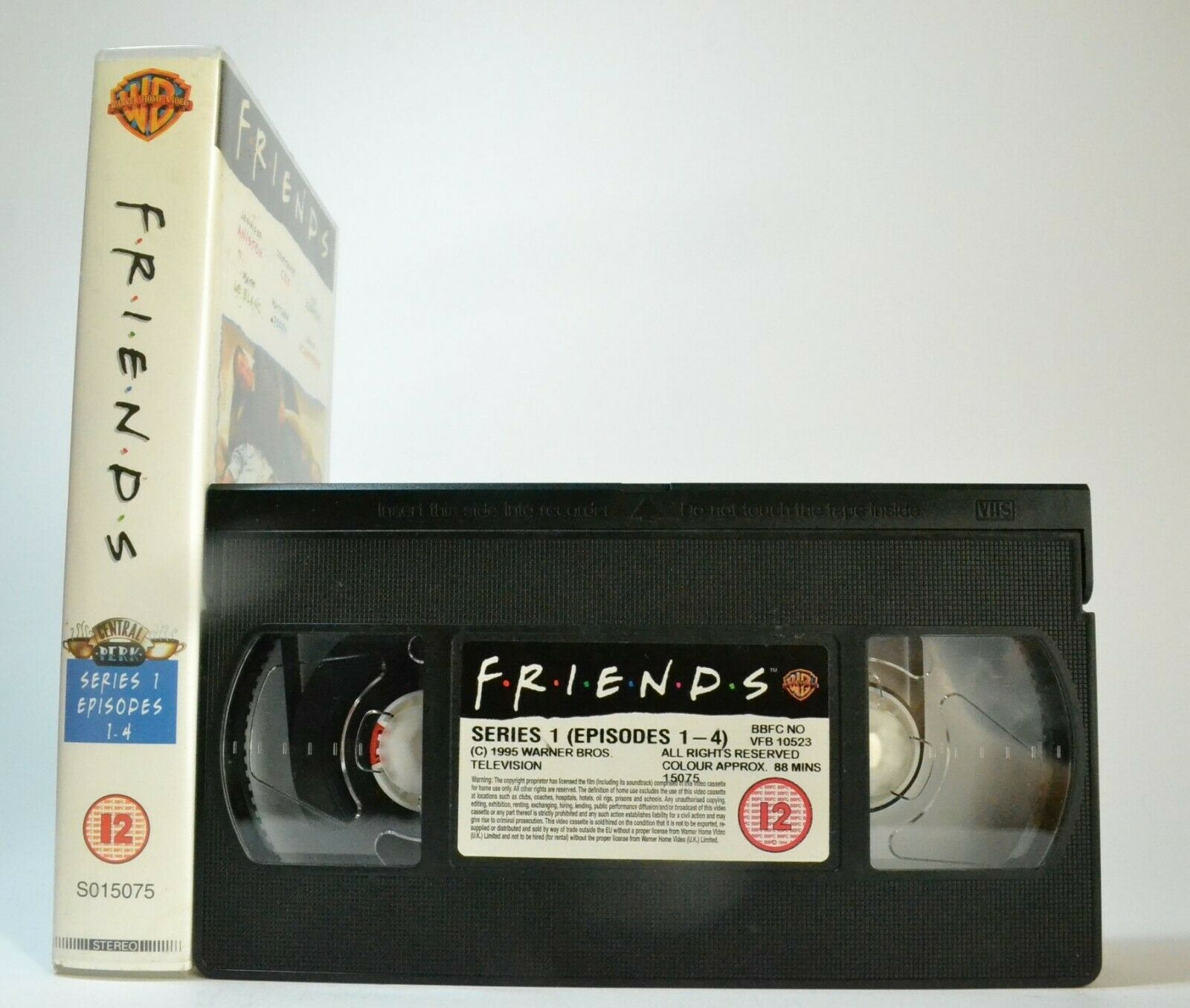 Friends (Series 1, Ep. 1-4): 'The One Where All Began'- Jennifer Aniston - VHS-