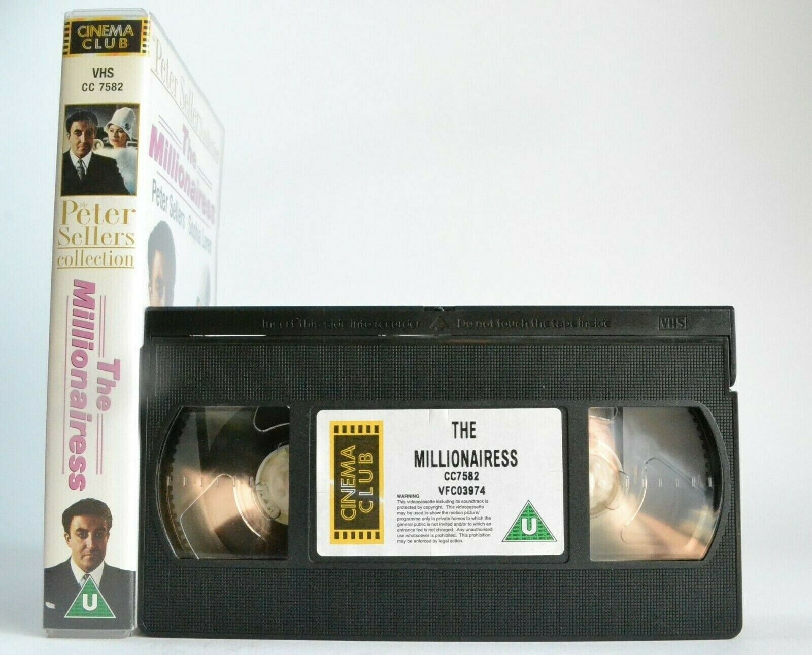 The Millionairess (1960): London Romance - Sophia Loren/Peter Sellers - Pal VHS-