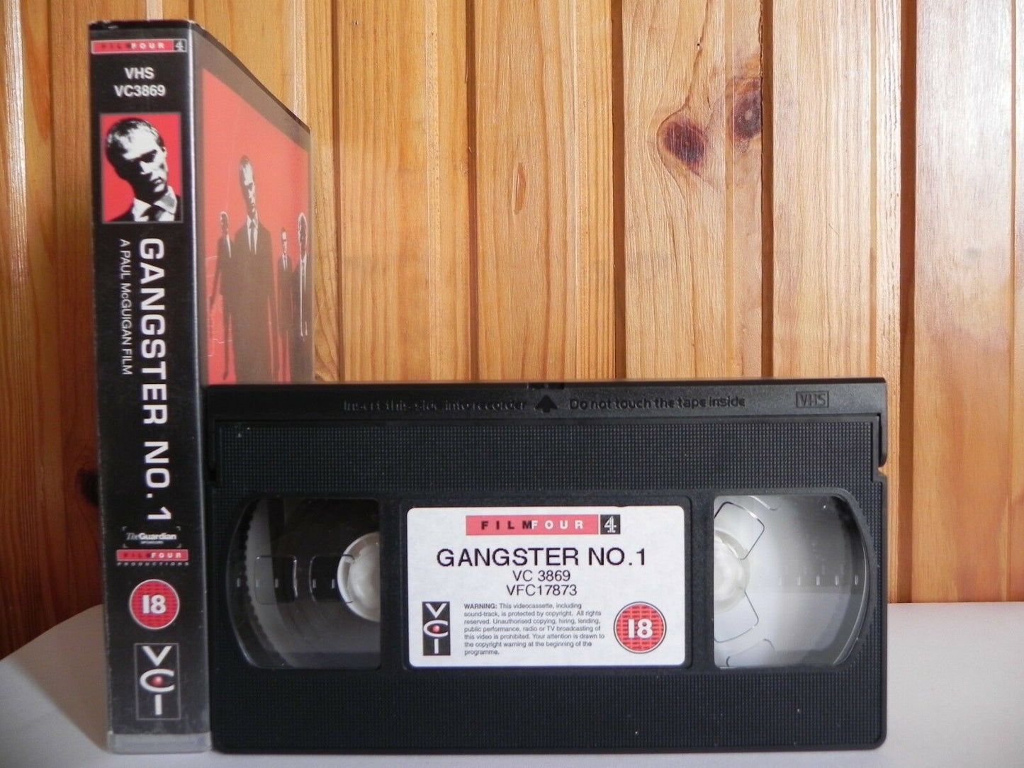 Gangster No.1 - Film Four - Thriller - Malcolm McDowell - Paul Bettany - Pal VHS-