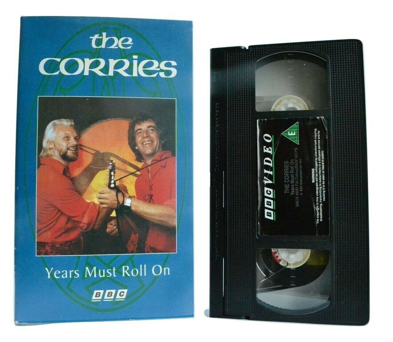 The Corries:Years Must Roll On - Roy Williamson/Ronnie Browne - Folk Music - VHS-