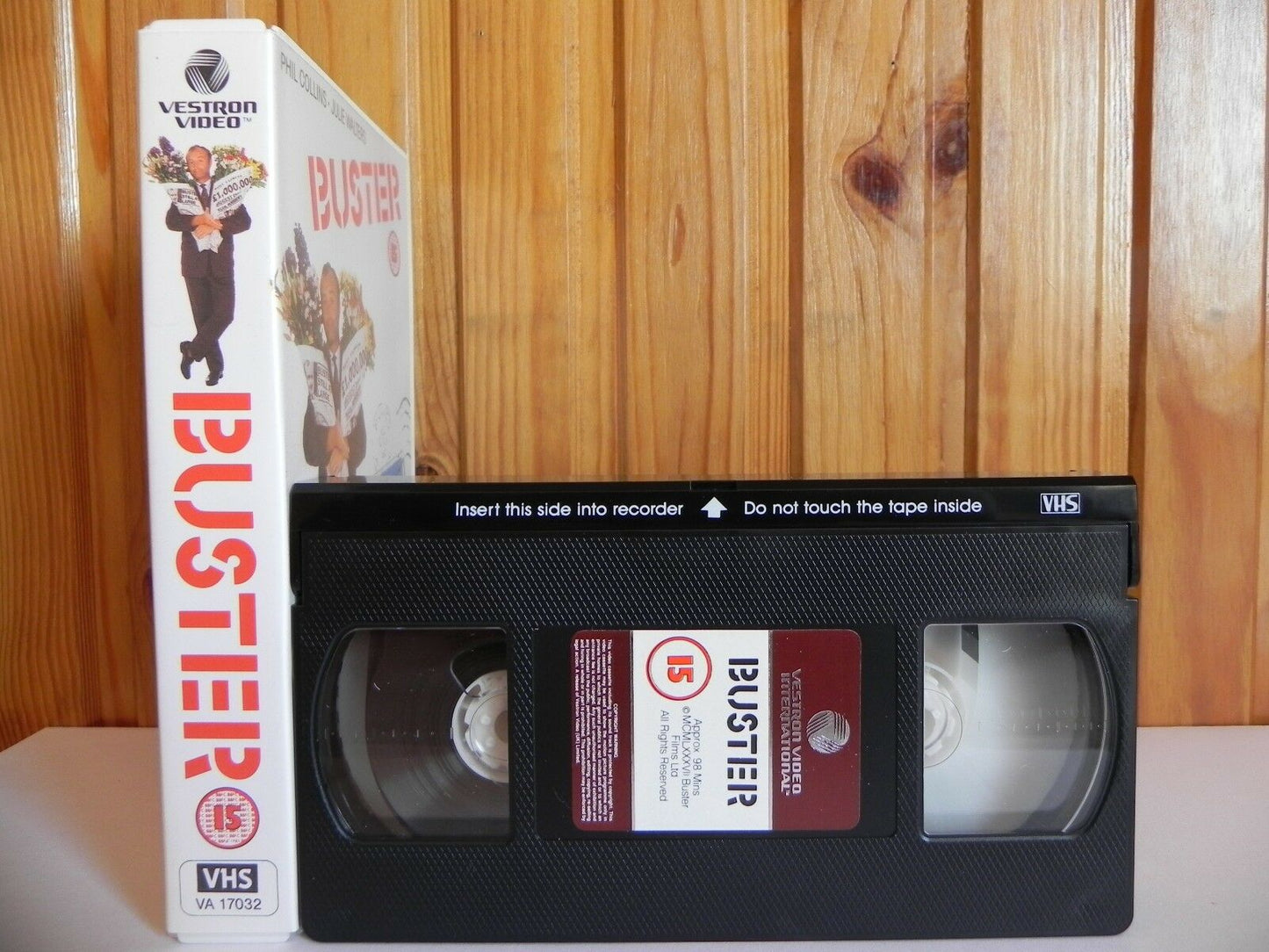 Buster - Vestron Video - Crime Comedy - Phil Collins - Julie Walters - Pal VHS-