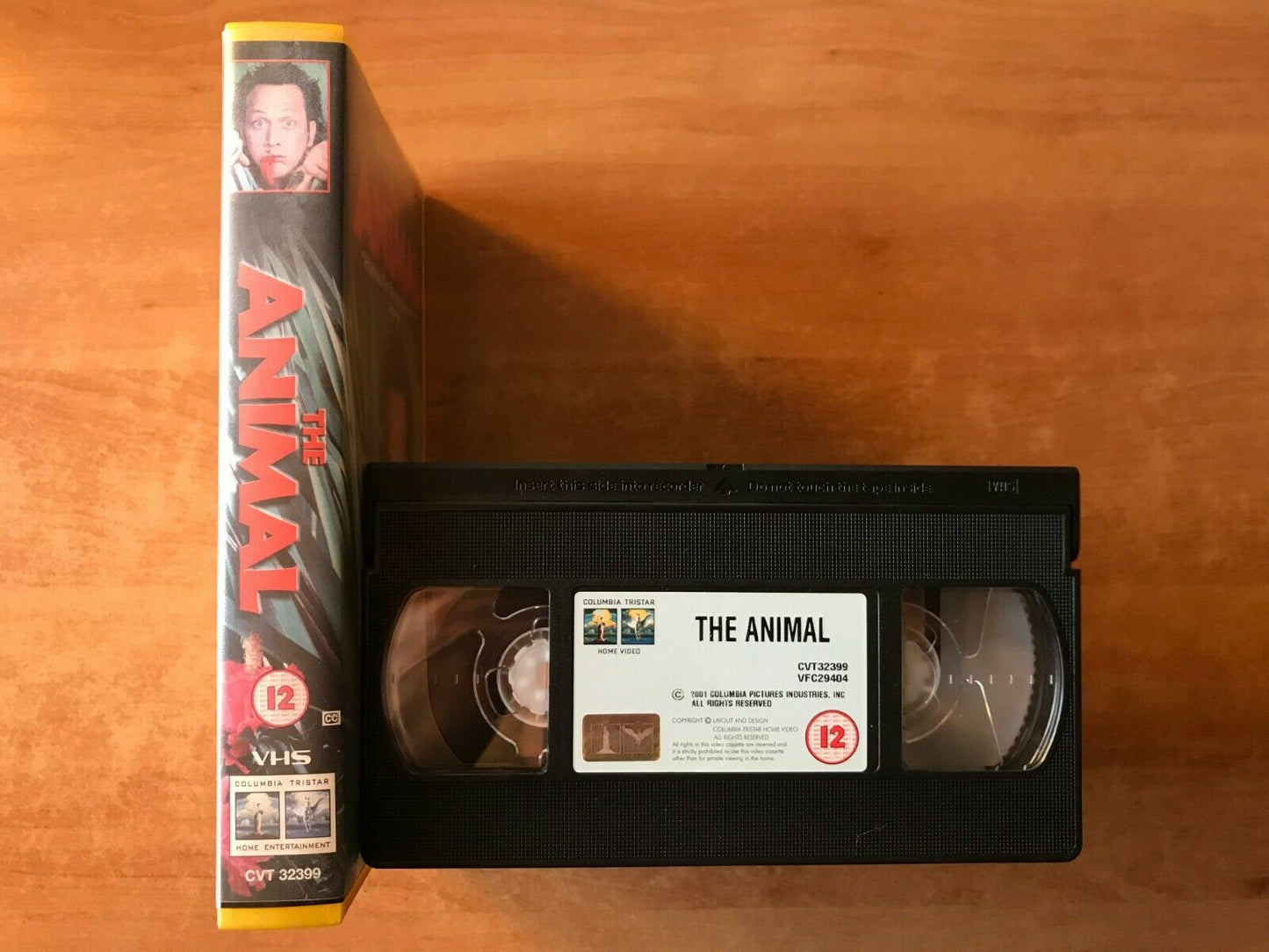 The Animal (2001): Sci-Fi Comedy [Large Box] Rental - Rob Schneider - Pal VHS-