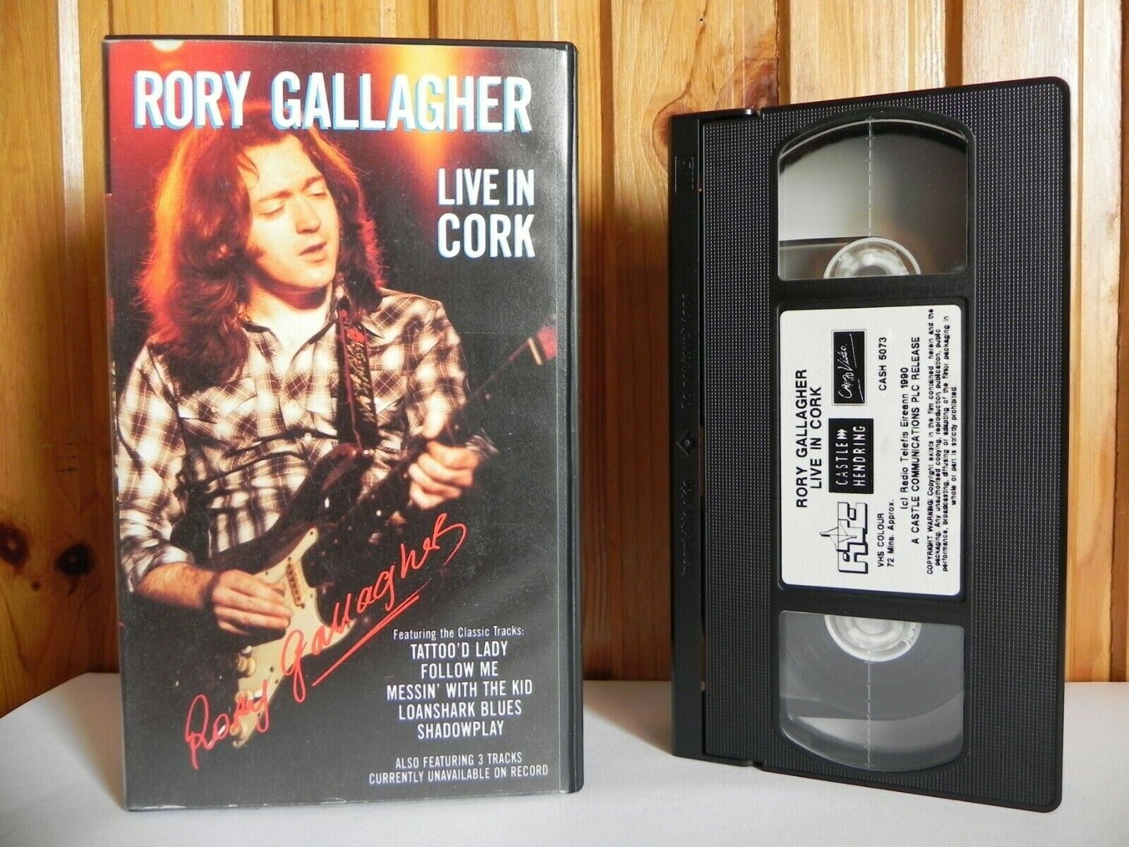 Rory Gallagher - Live On Cork - Concert - Classic Tracks - Music - Pal VHS-