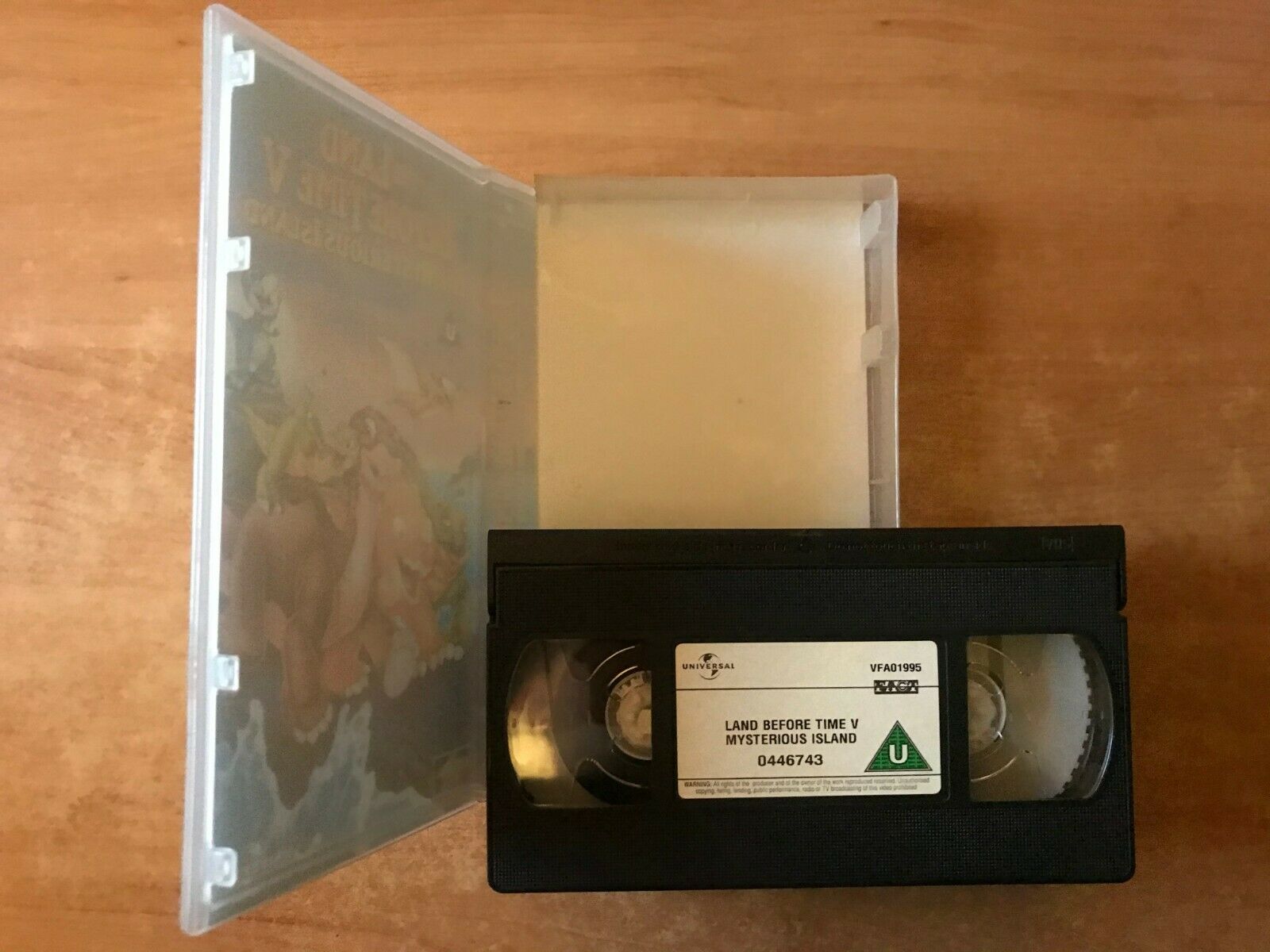 The Land Before Time 5: The Mysterious Island - Animated - Children's - Pal VHS-