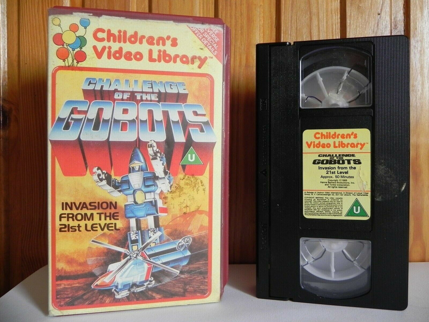 Challenge Of The Gobots - Invasion From The 21st level - Animated - Kids - VHS-