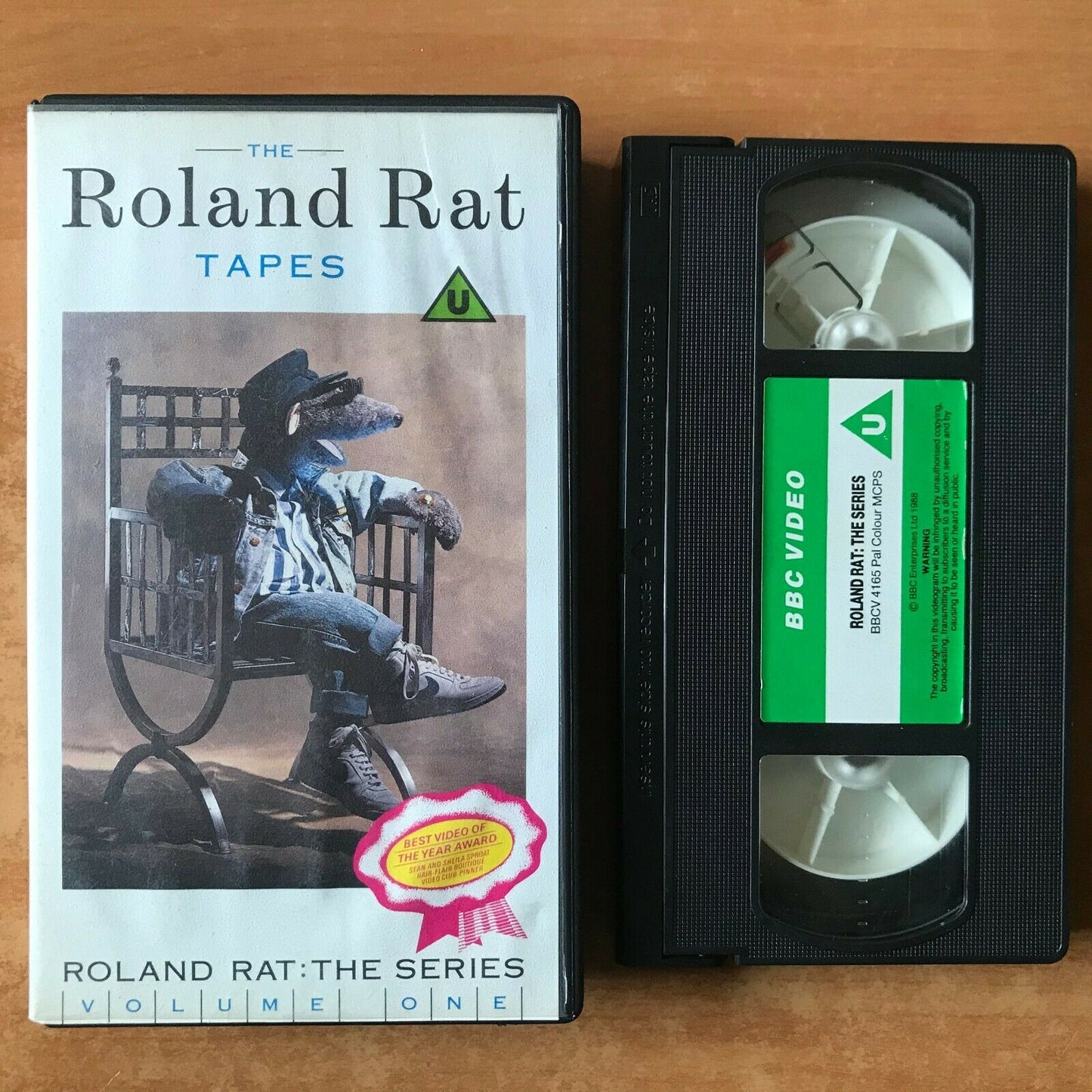 Roland Rat: The Series (Vol. 1) BBC Video [David Clardige] Children's - Pal VHS-