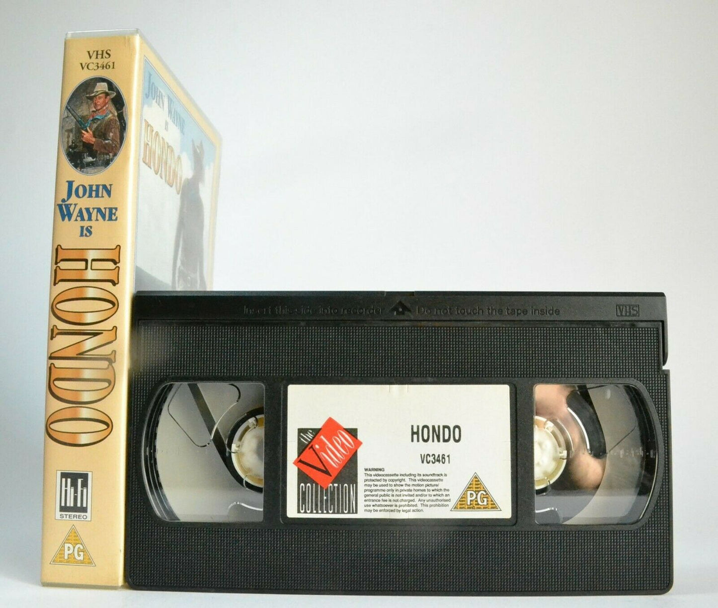 Hondo (1953): Digitally Remastered - Wester - John Wayne / Ward Bond - Pal VHS-