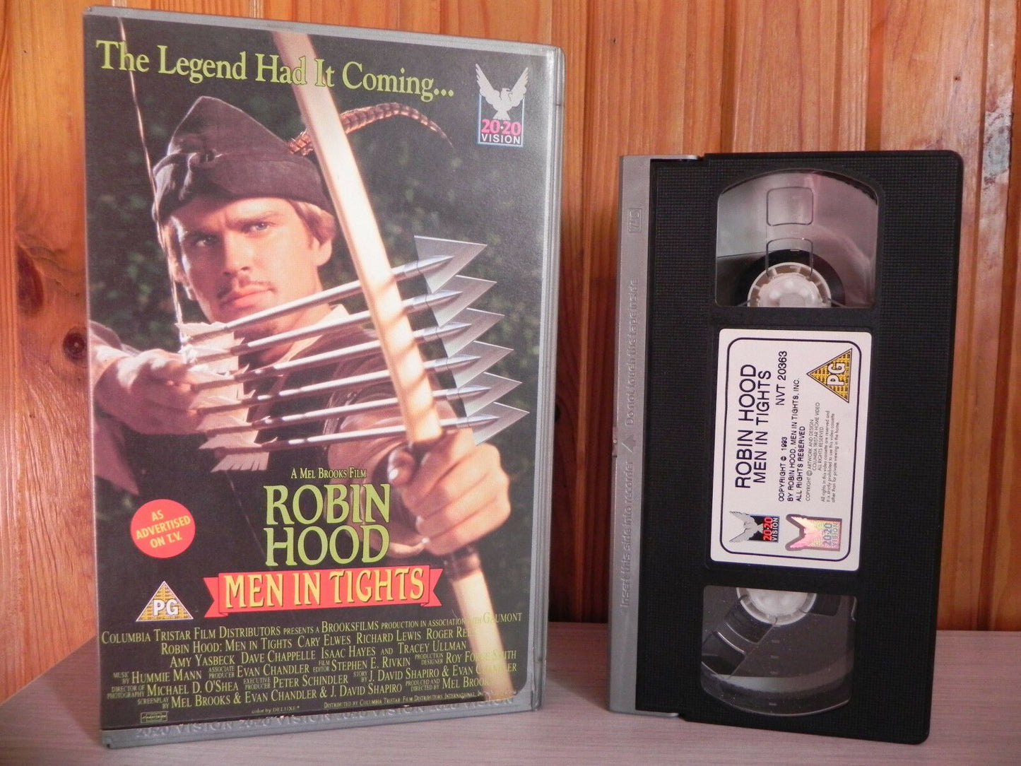 ROBIN HOOD MEN IN TIGHTS - Scarce 20/20 Big Box - Ex-Rental - Spoof Comedy - VHS-