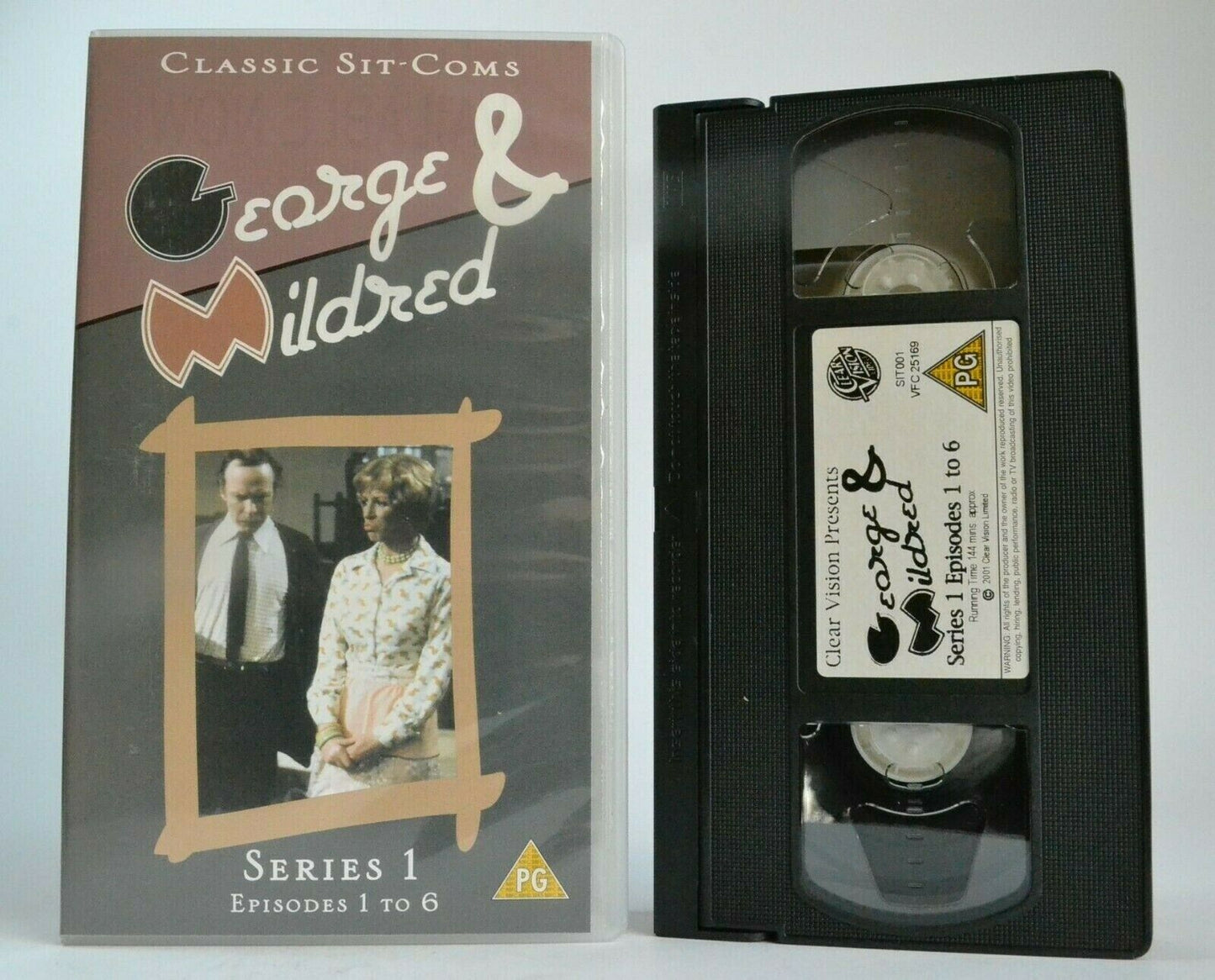 George & Mildred (Series 1) - 'Moving On' - Comedy Series - Brian Murphy - VHS-