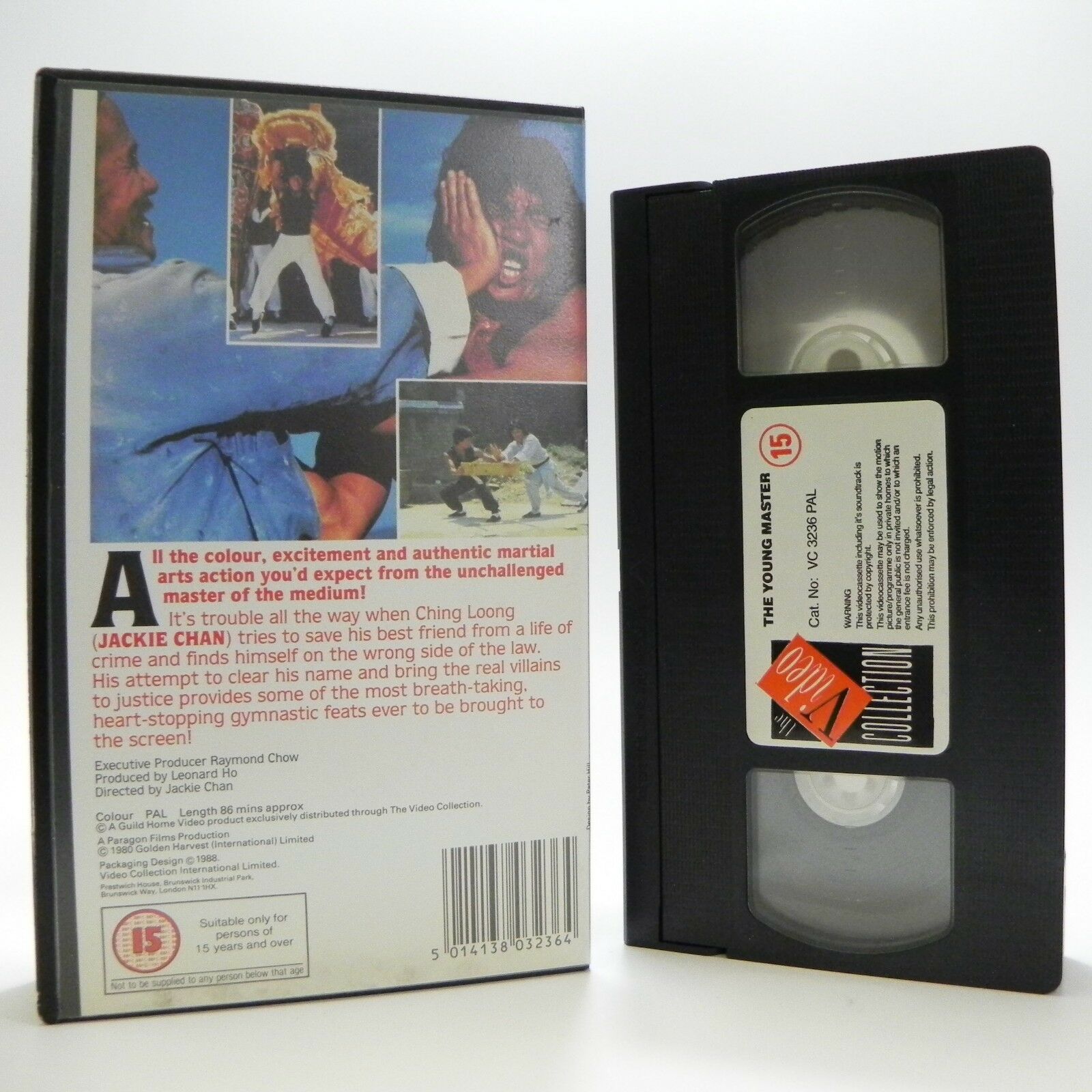 The Young Master: Martial Arts Classic (1980) - Jackie Chan/Wei Pei - Pal VHS-