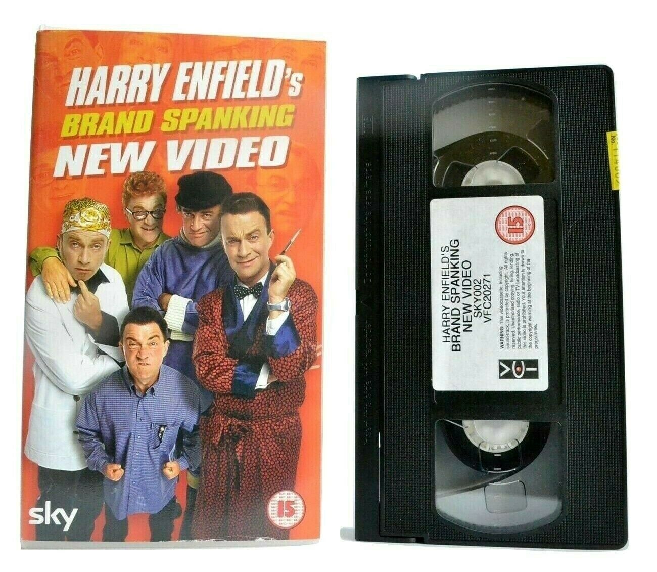 Brand Spanking New Video: By Harry Enfield - Comedy Show - George Jeffrie - VHS-