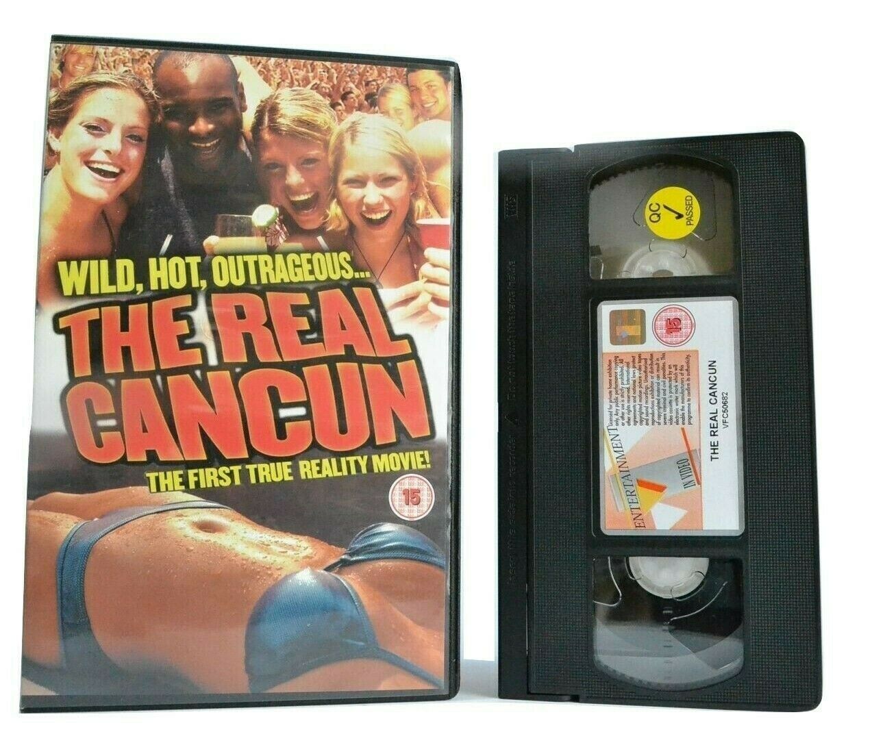 The Real Cancun: First Reality Movie - Large Box - Spring Break In Mexico - VHS-