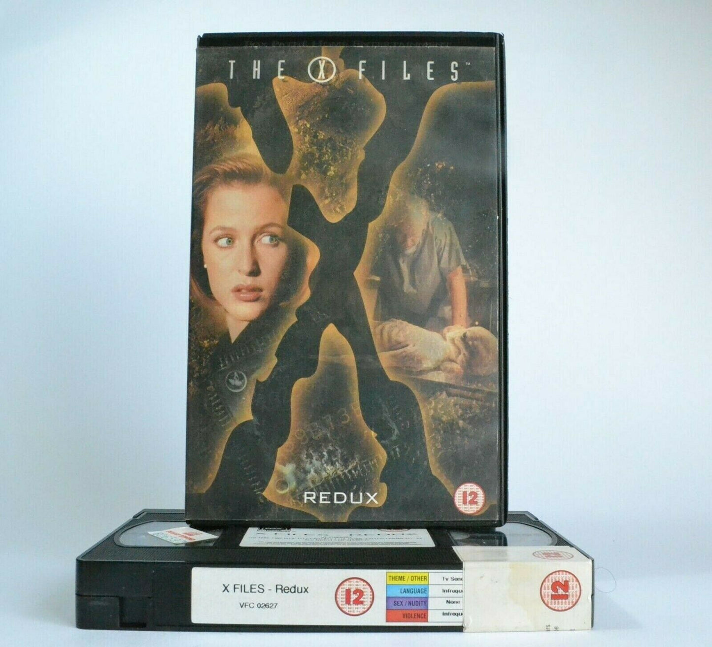 The X-Files: Redux - Sci-Fi TV Series - Large Box - D.Duchovny/G.Anderson - VHS-